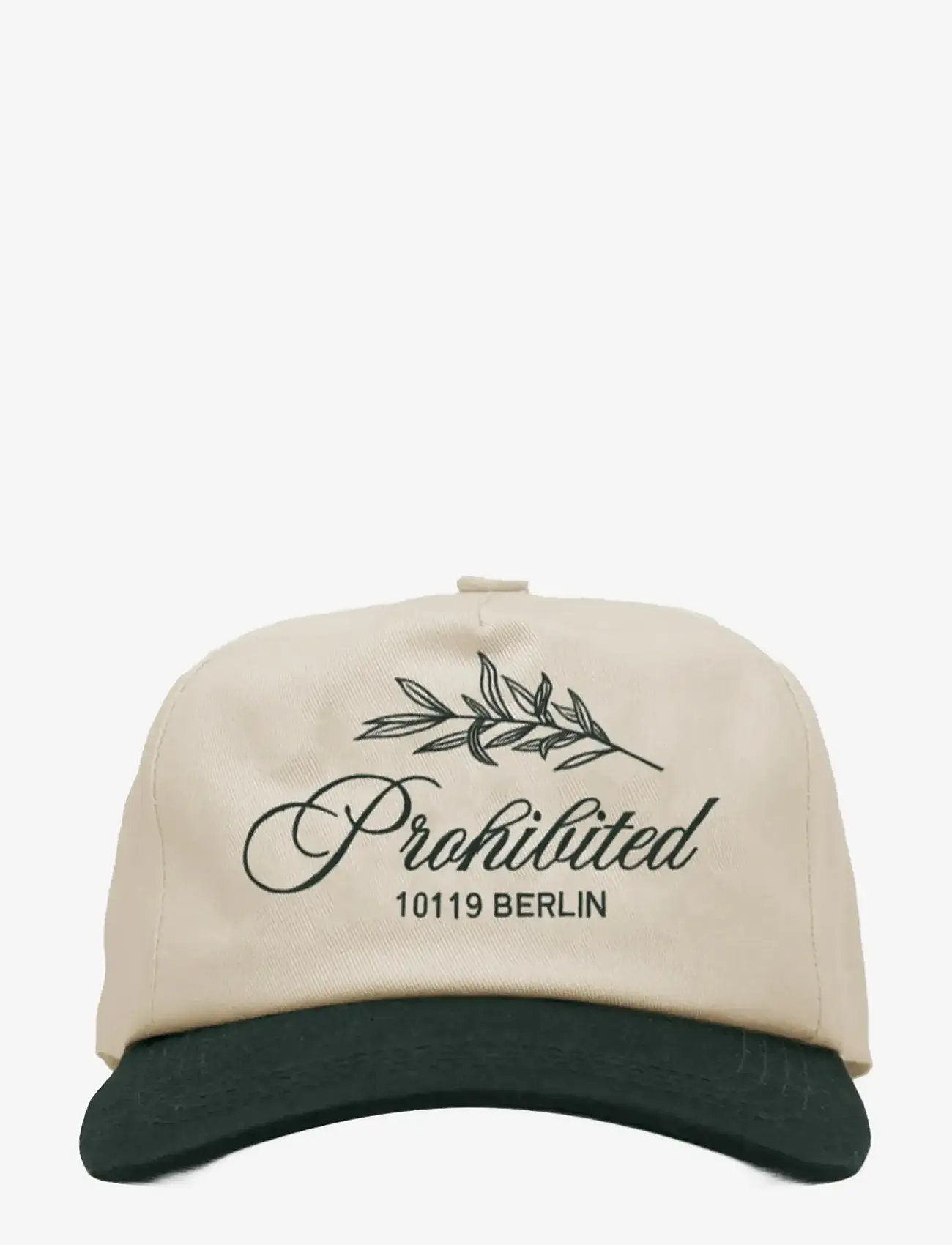 Prohibited - PB Leaf Cap Off-White - kasketter - off-white - 1