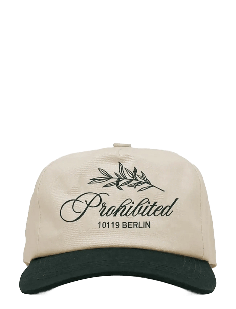 Prohibited - PB Leaf Cap Off-White - kasketter - off-white - 1