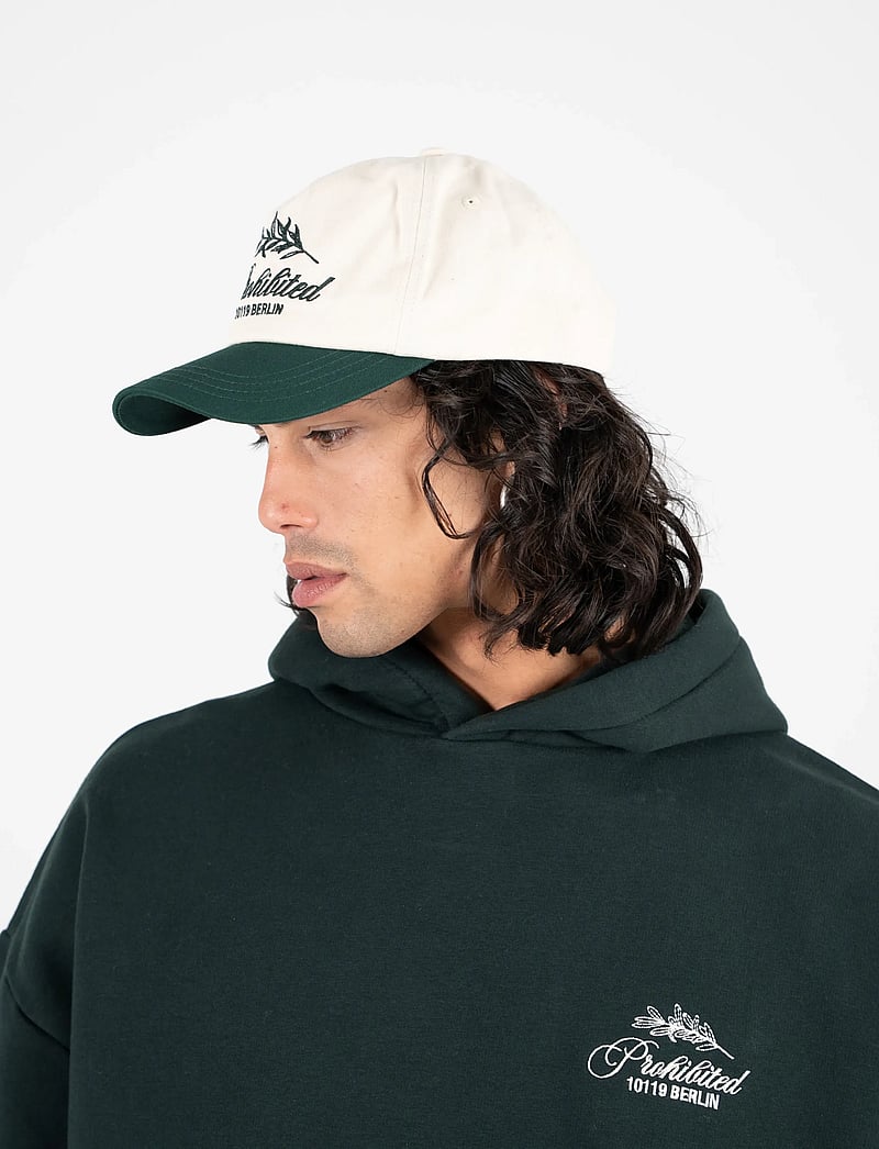Prohibited - PB Leaf Cap Off-White - kasketter - off-white - 3