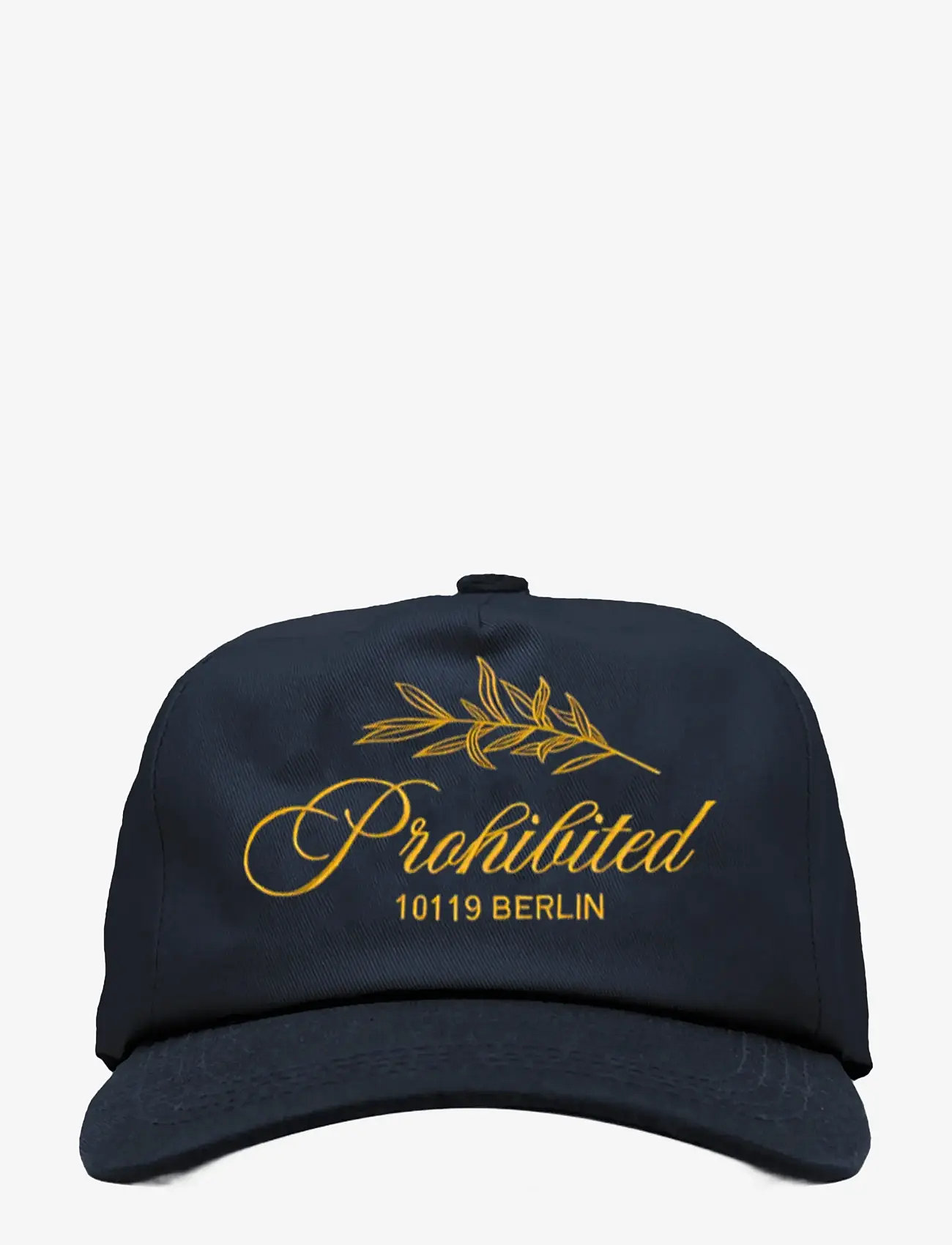 Prohibited - PB Leaf Cap Navy - kasketter - navy - 1