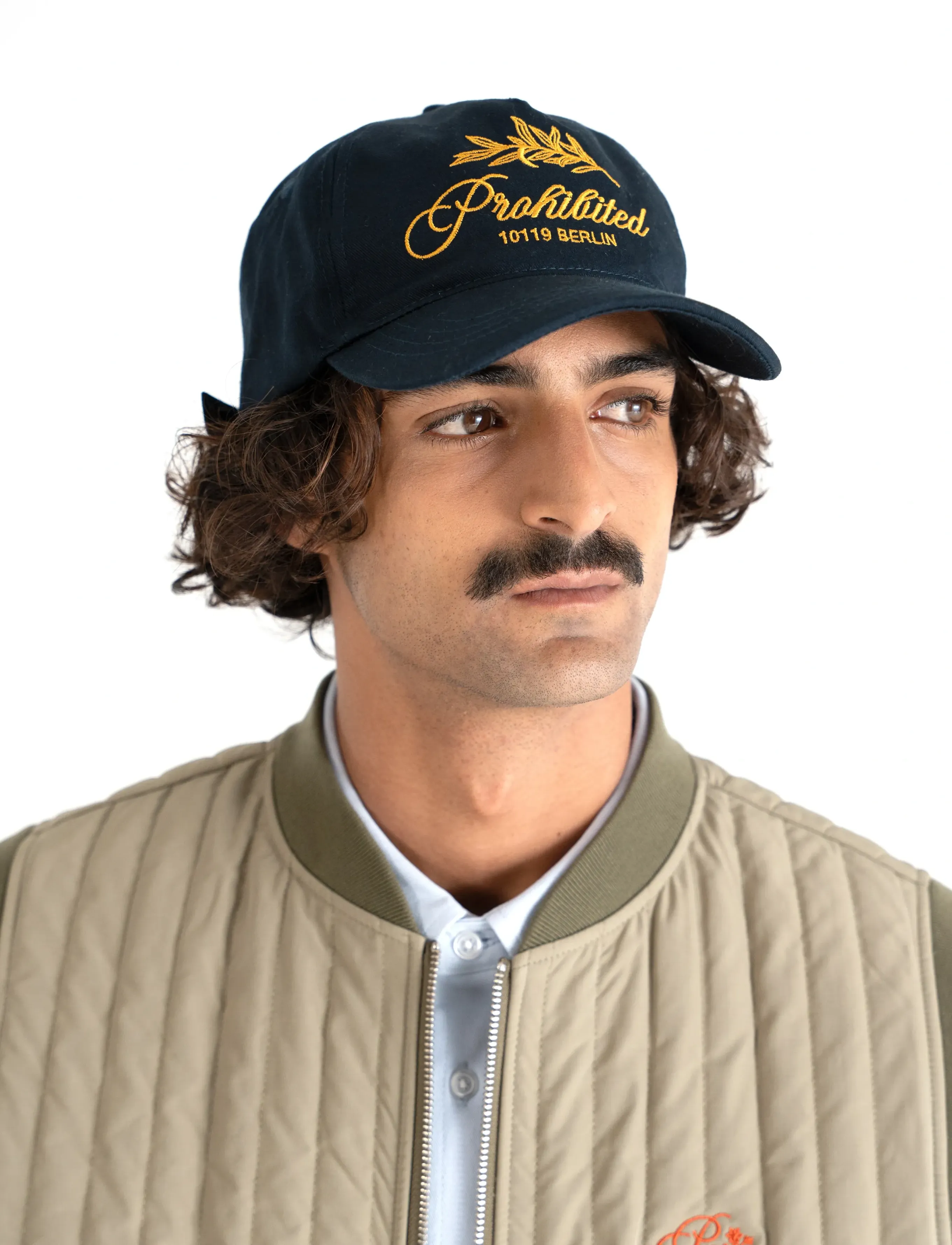 Prohibited - PB Leaf Cap Navy - caps - navy - 3