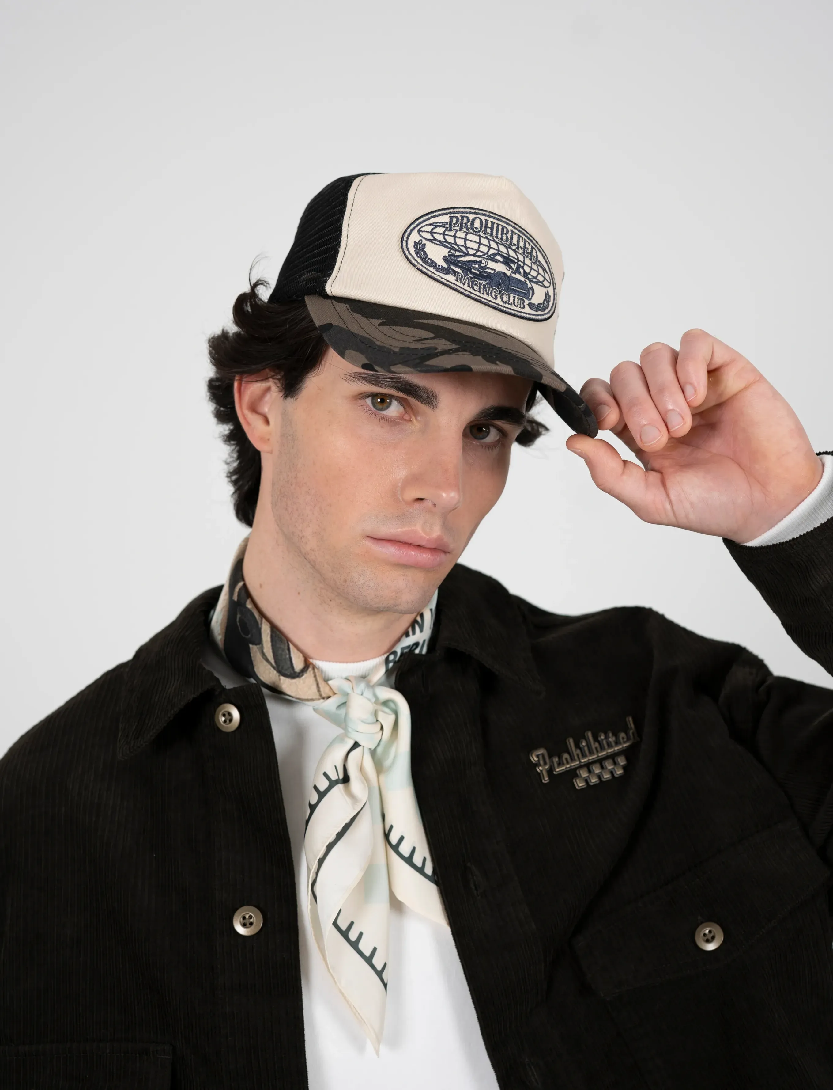 Prohibited - Racecore Trucker Cap - caps - multicolour - 4
