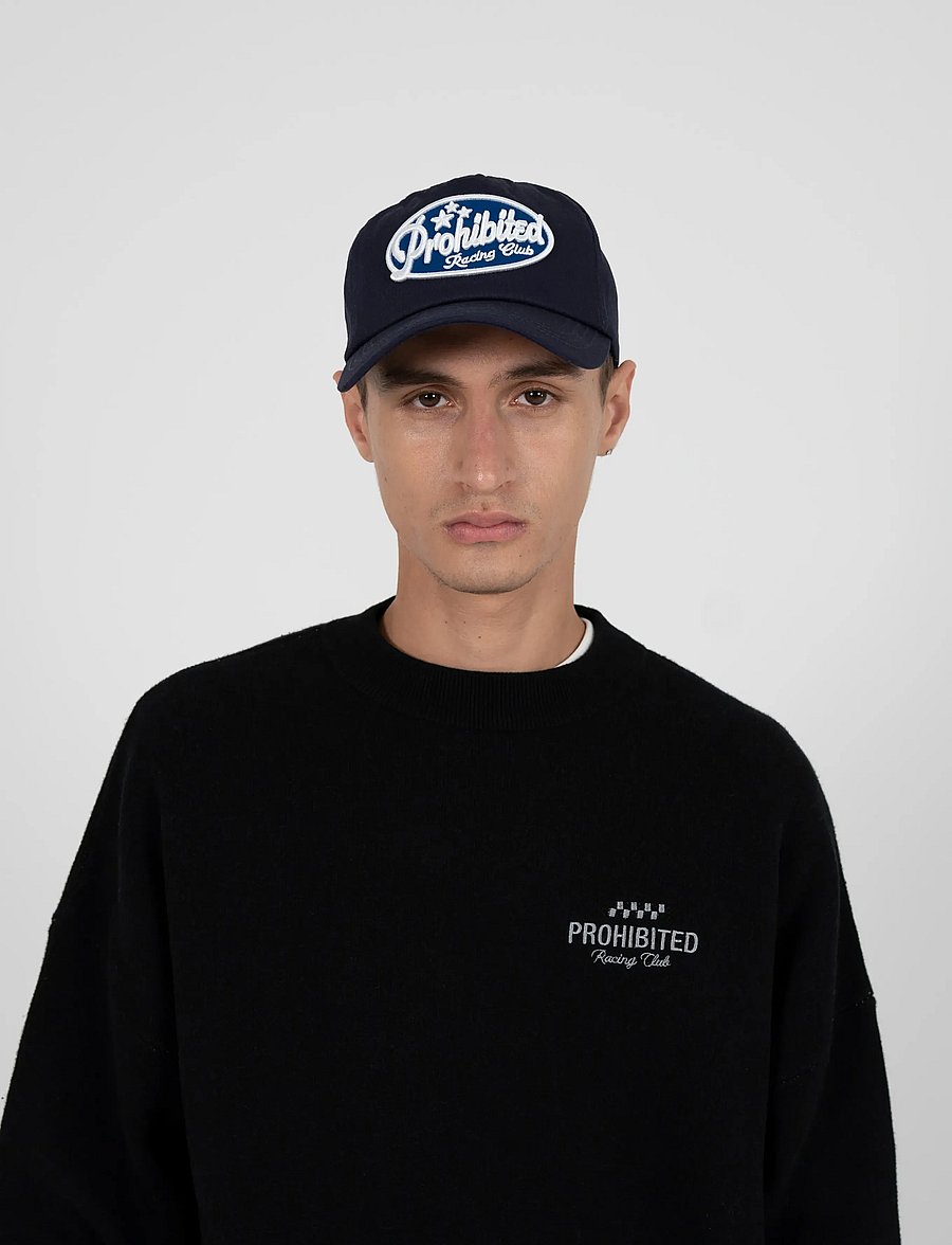 Prohibited - Racing Club Cap Navy - kepsar - navy - 0