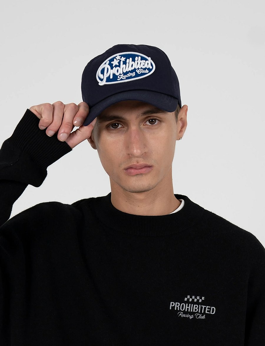Prohibited - Racing Club Cap Navy - kepsar - navy - 5