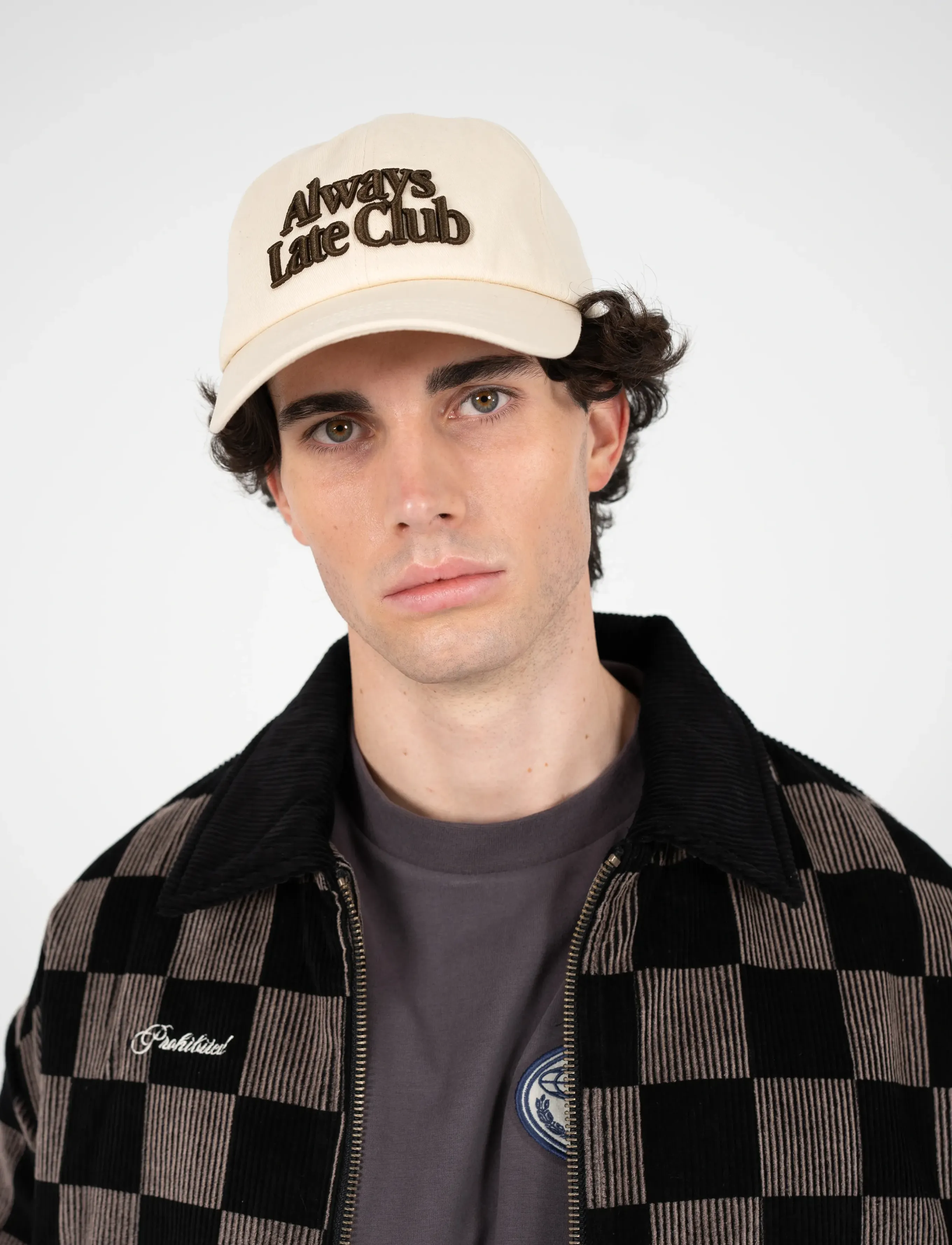 Prohibited Late Club Cap Cream, Mænd, Baseball Cap, Cream, Str: ONE SIZE