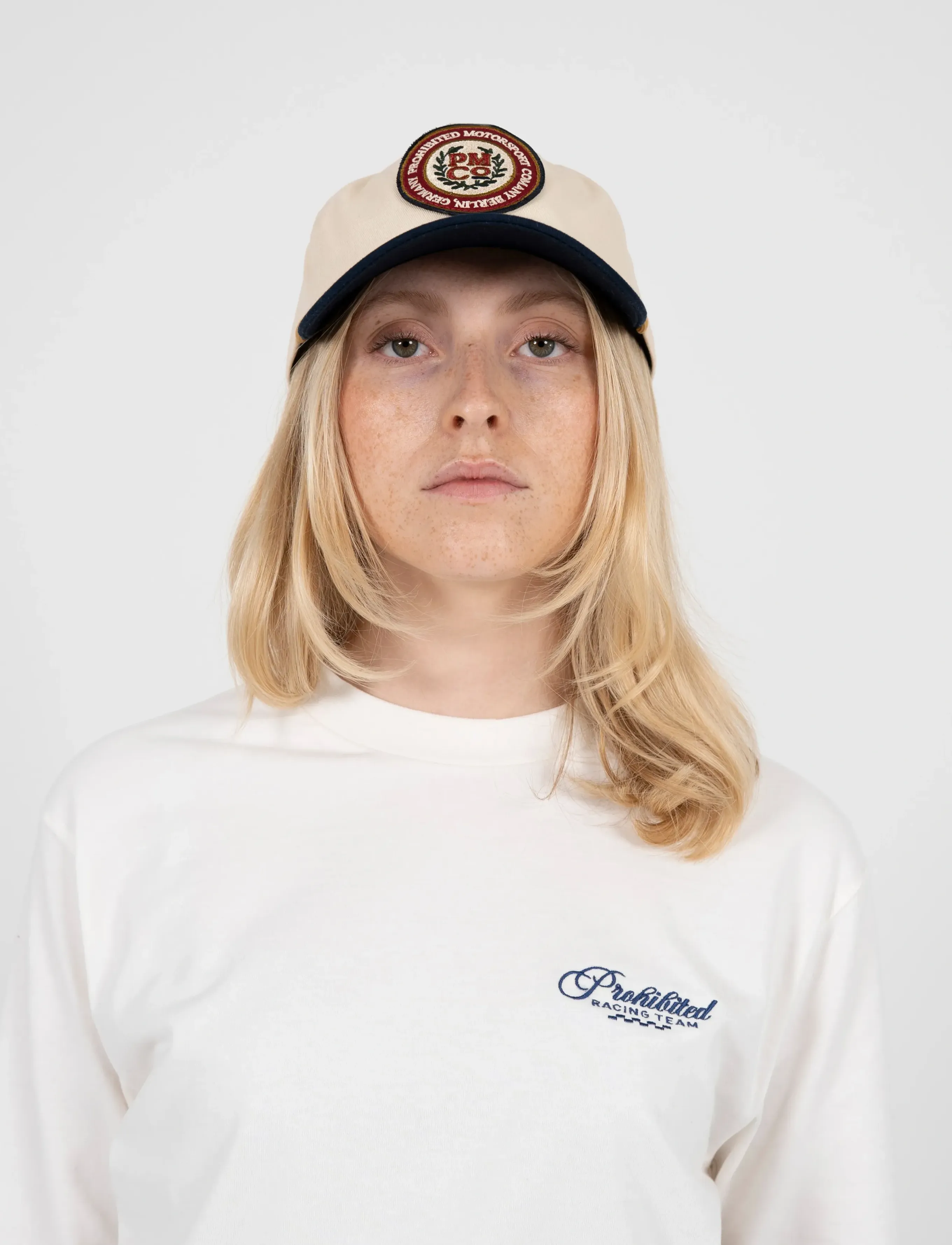 Prohibited PMCO Patch Cap Cream - Streetstyle - CREAM / cream