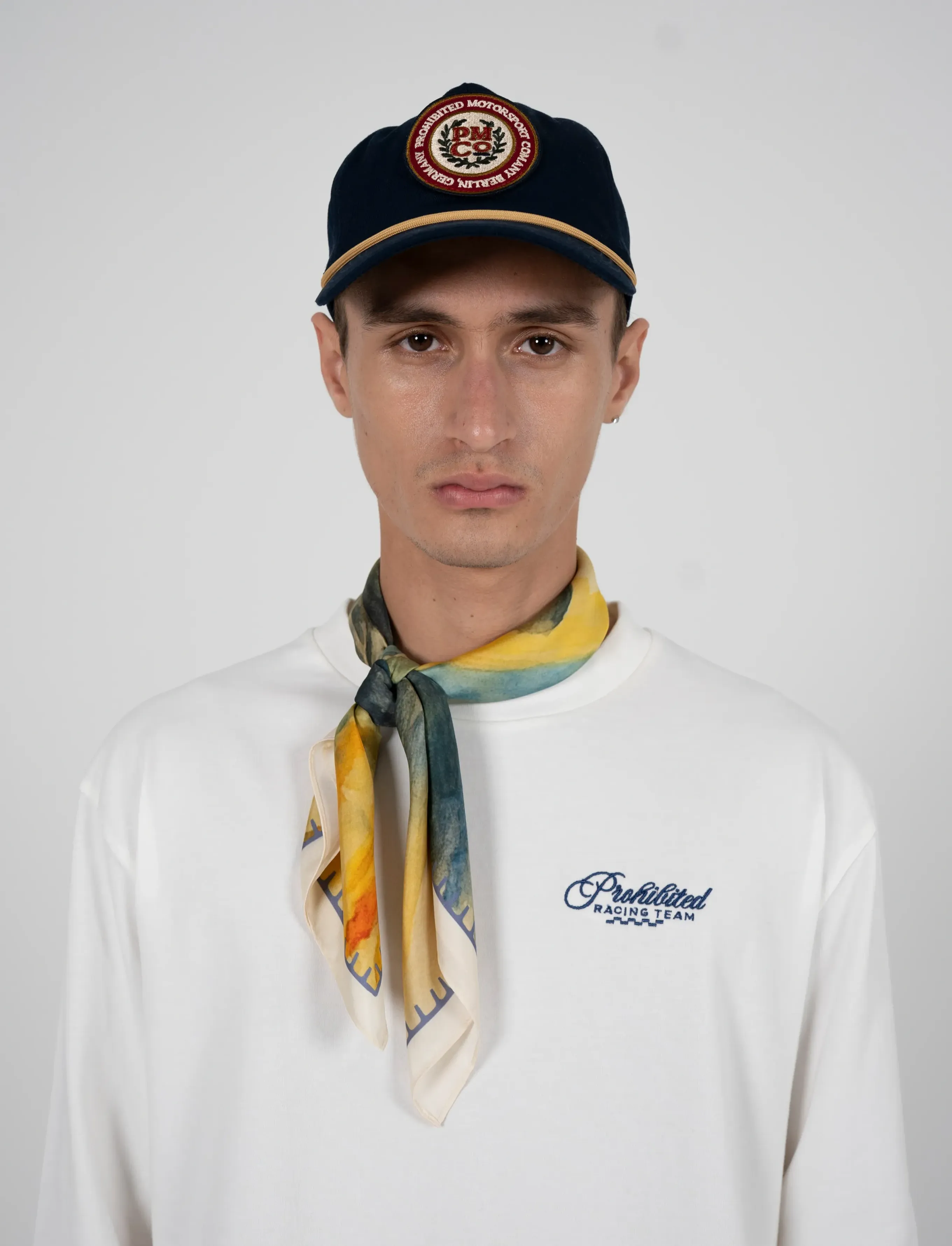 Prohibited Pmco Patch Cap Navy, One Size, Headwear, Marineblau - Caps, Männerswear
