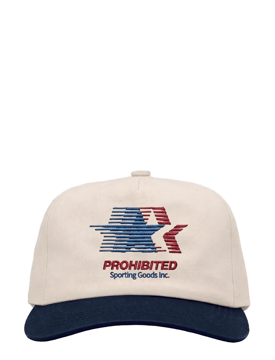 Prohibited - Sporting Goods Cap - kepsar - cream - 1