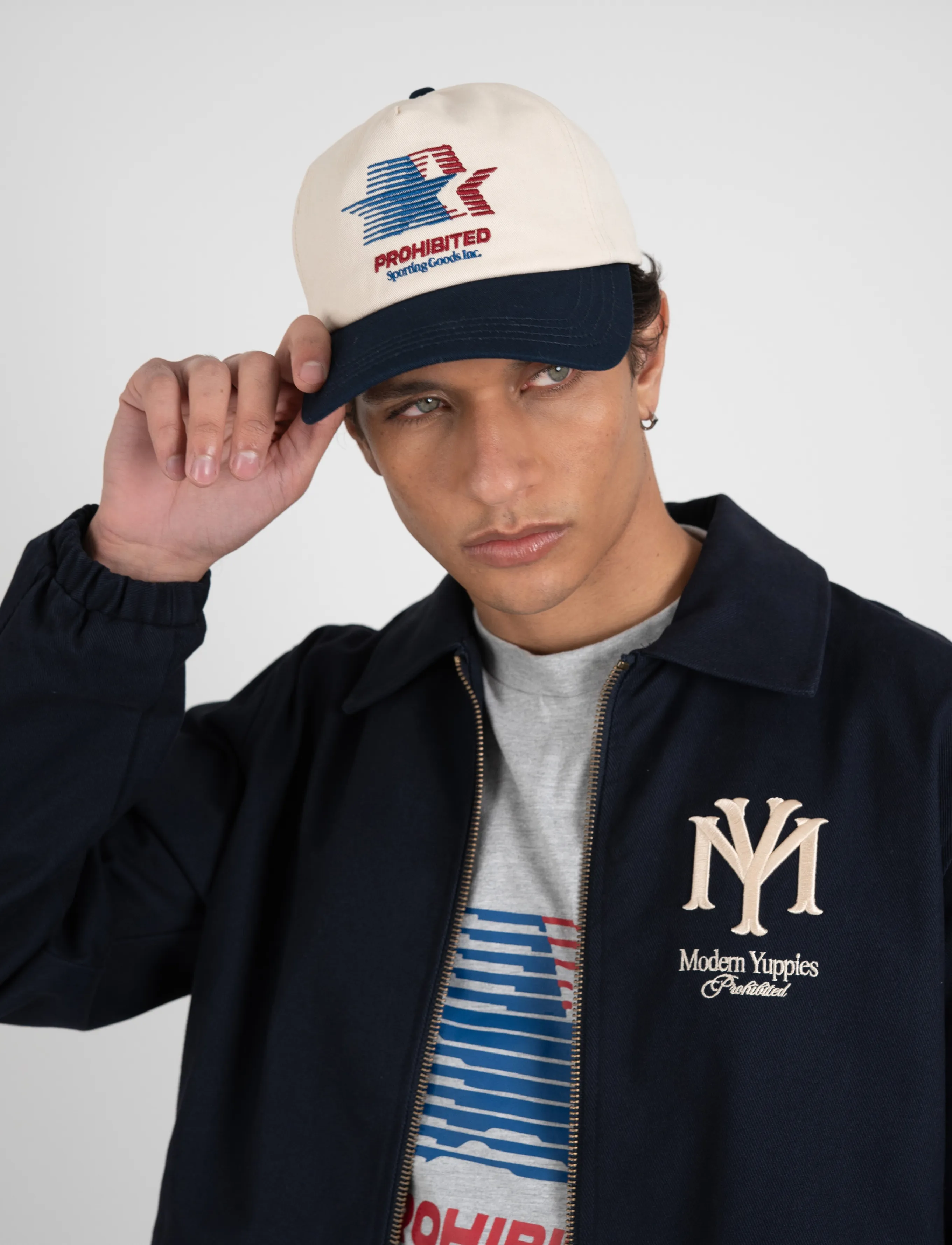 Prohibited Sporting Goods Cap - Festival-outfit - CREAM / cream
