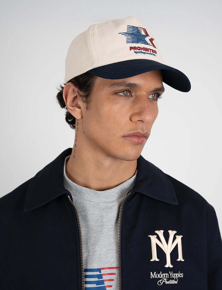 Prohibited - Sporting Goods Cap - kepsar - cream - 2