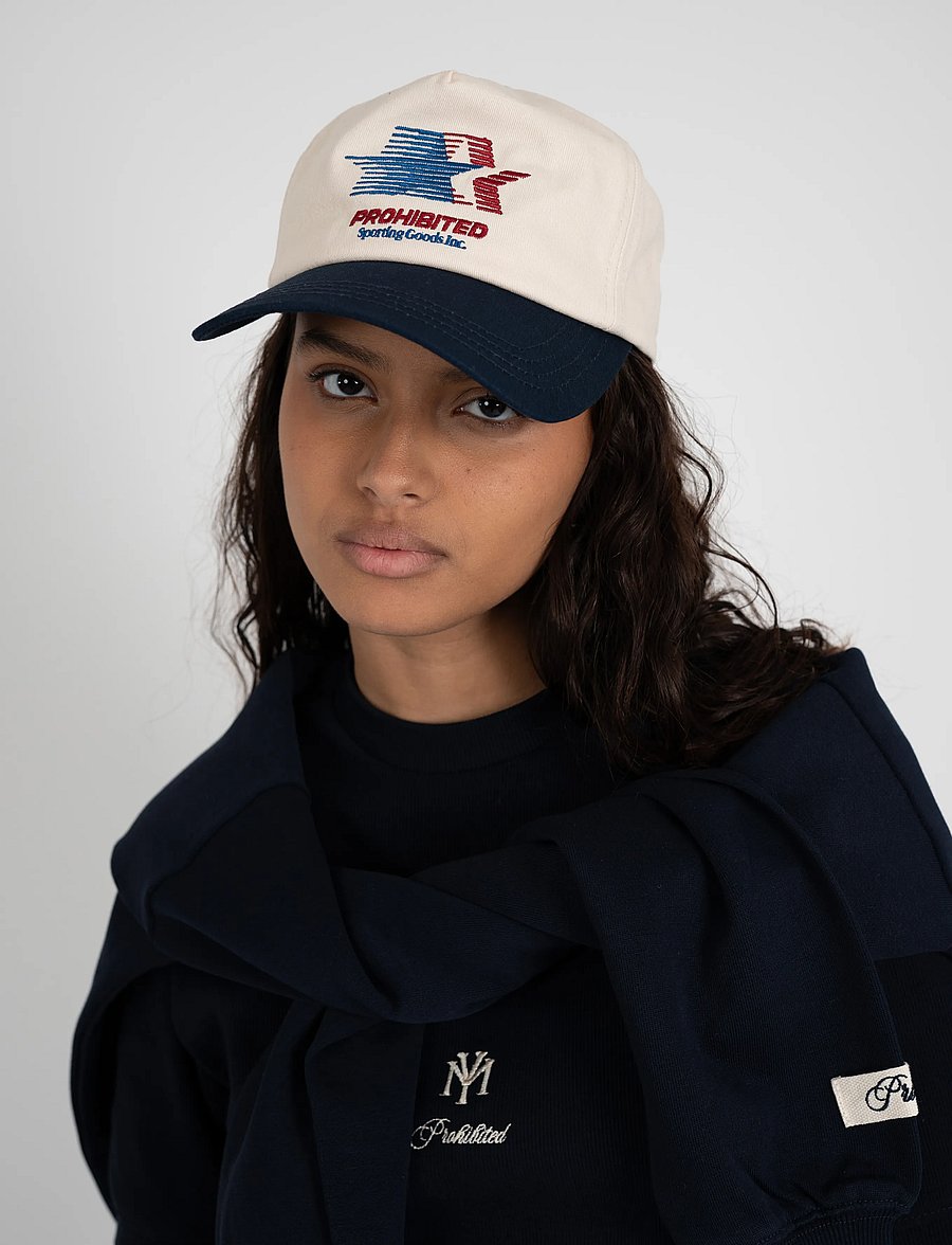 Prohibited - Sporting Goods Cap - kepsar - cream - 3