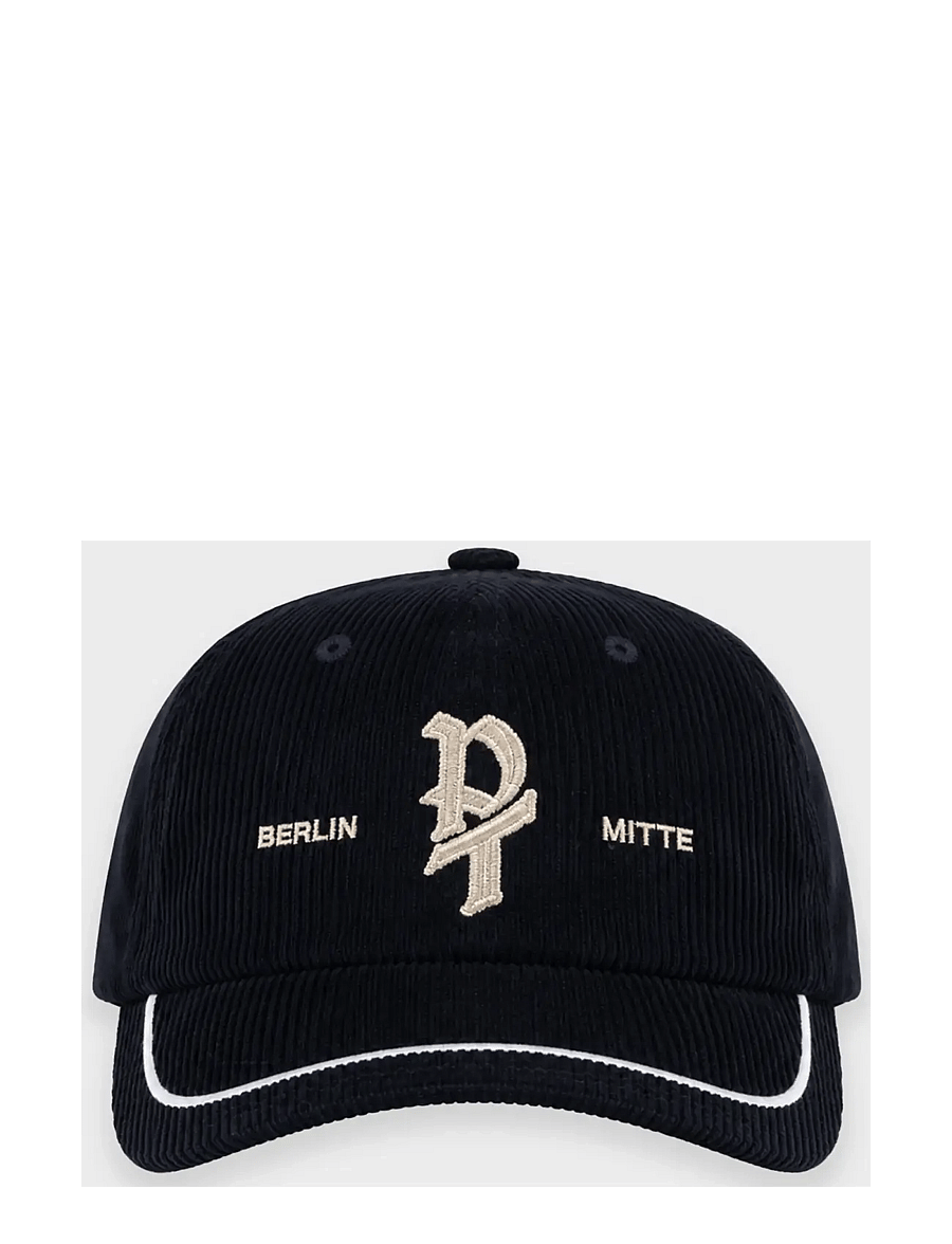 Prohibited - PT Corduroy Cap Navy - kappen - navy - 1