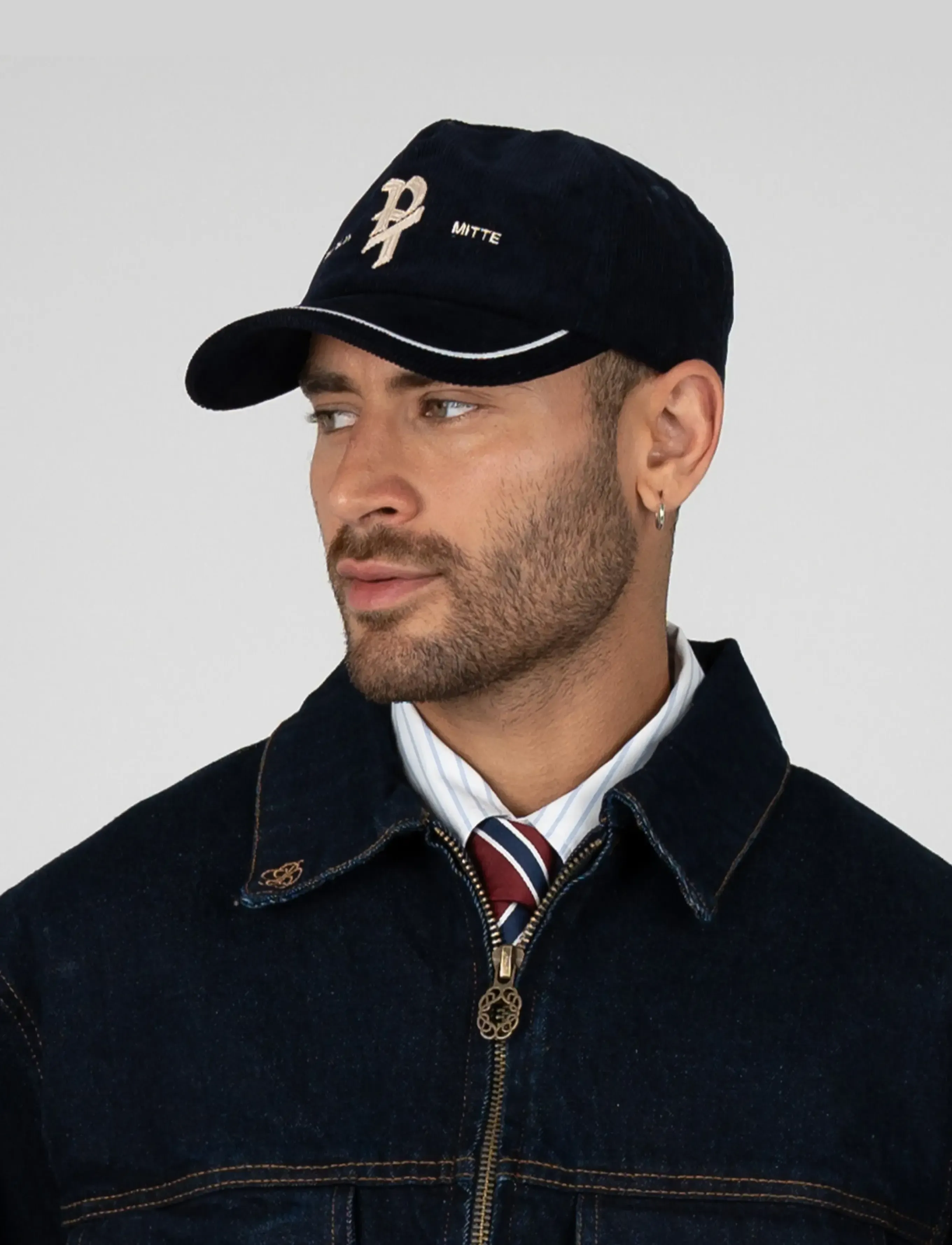 Prohibited - PT Corduroy Cap Navy - navy - 2