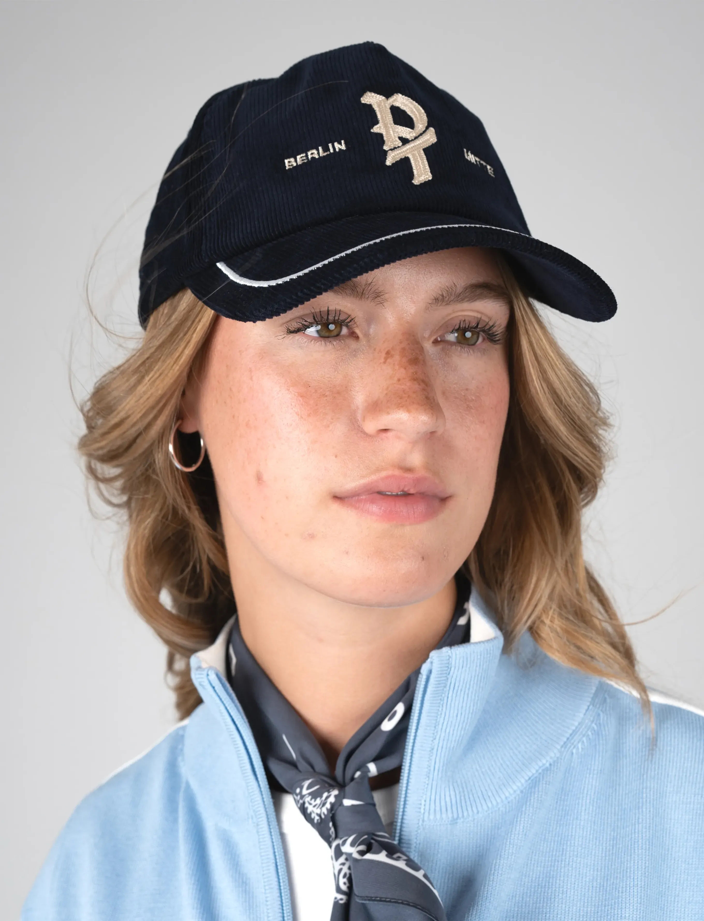 Prohibited - PT Corduroy Cap Navy - navy - 4