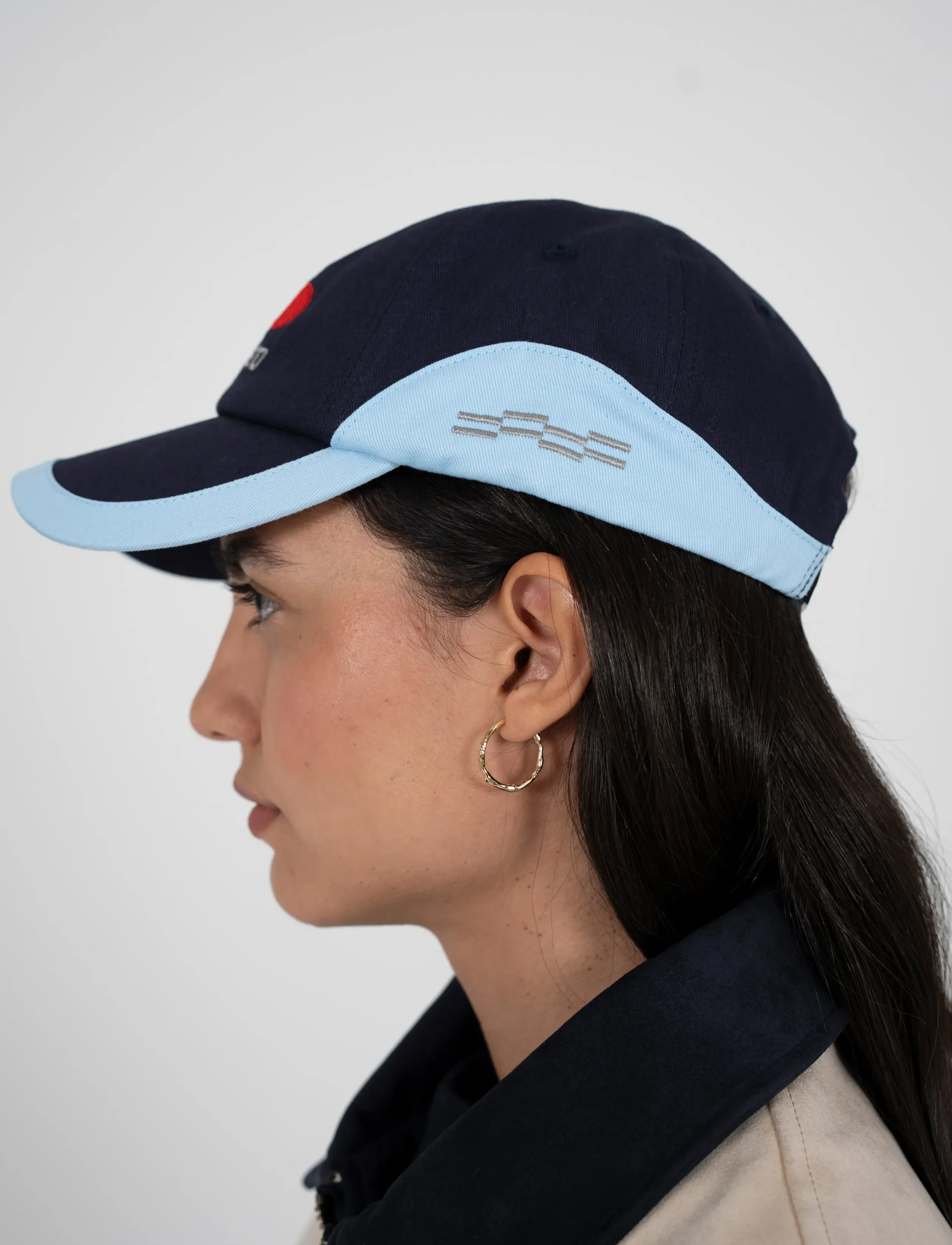Prohibited Racer Cap Navy - Aksesuarai - NAVY / navy