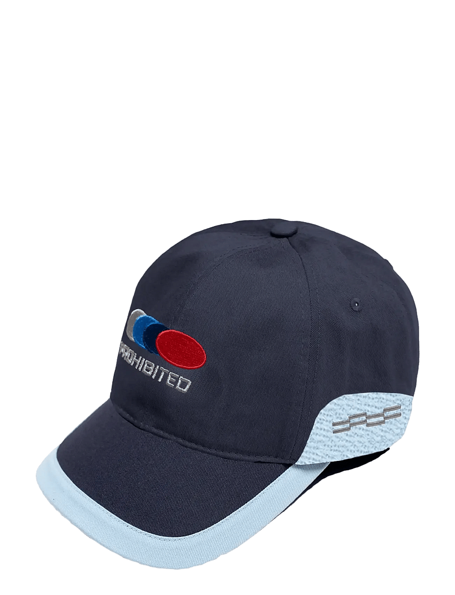 Prohibited - Racer Cap Navy - nokamütsid - navy - 3