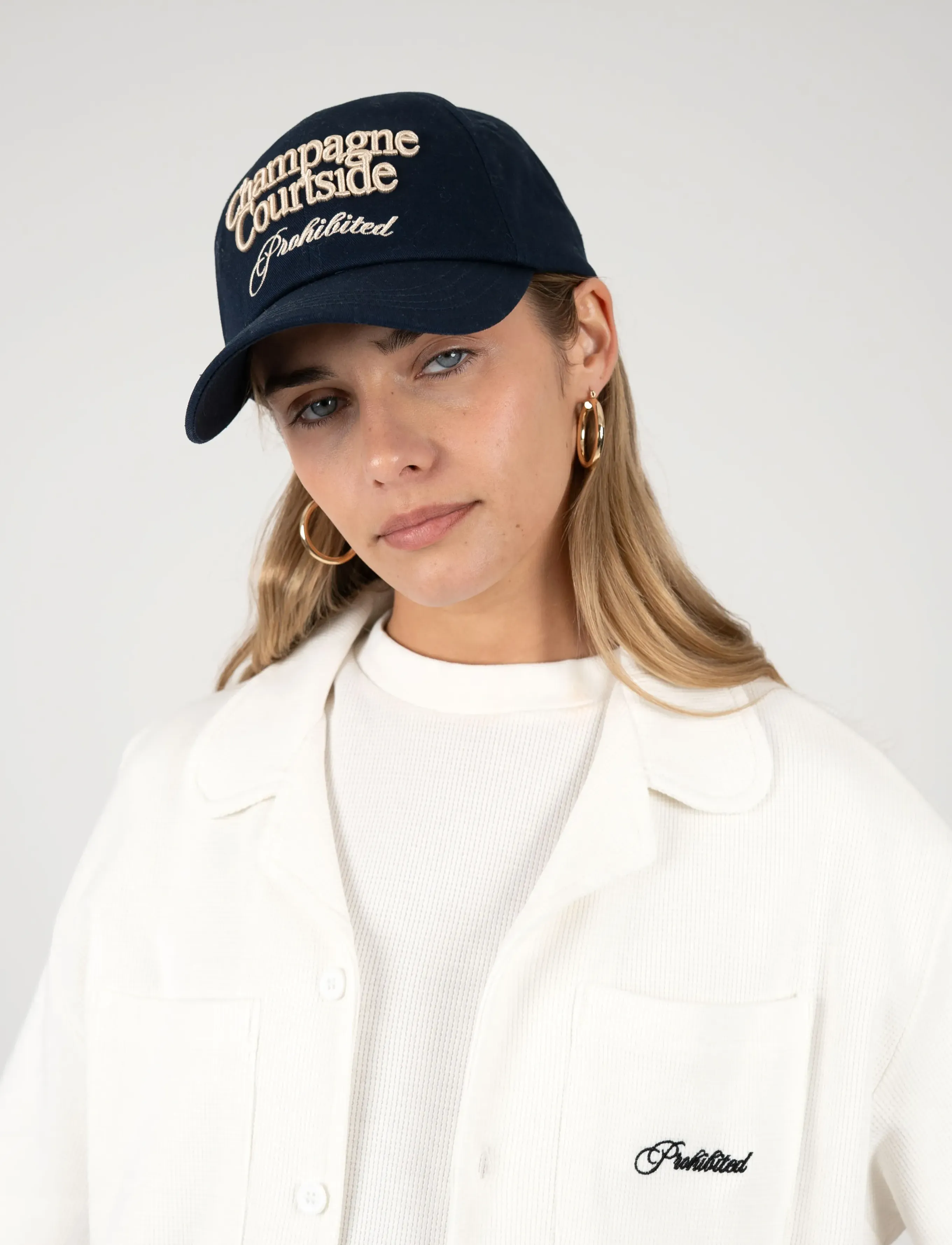 Prohibited - Champagne Courtside Cap - kasketter - navy - 3