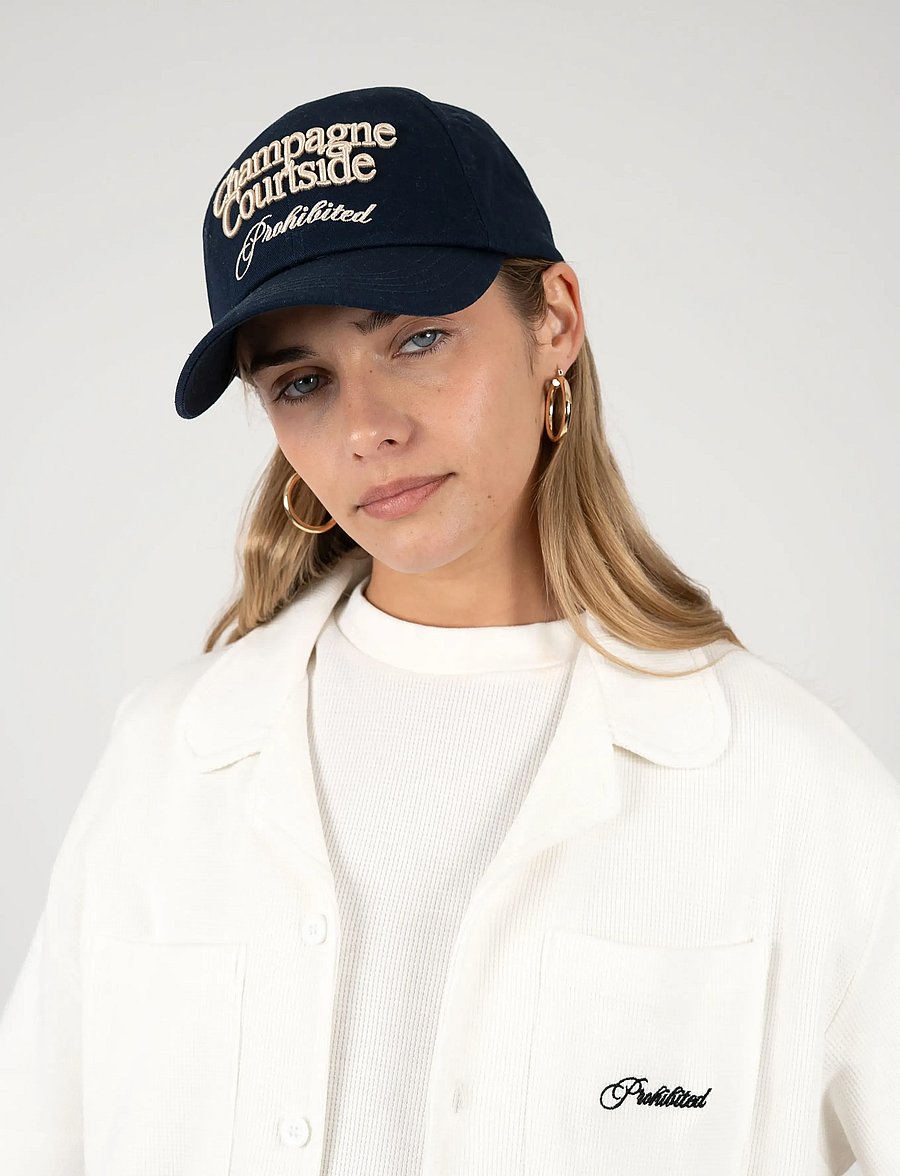 Prohibited - Champagne Courtside Cap - kasketter - navy - 3