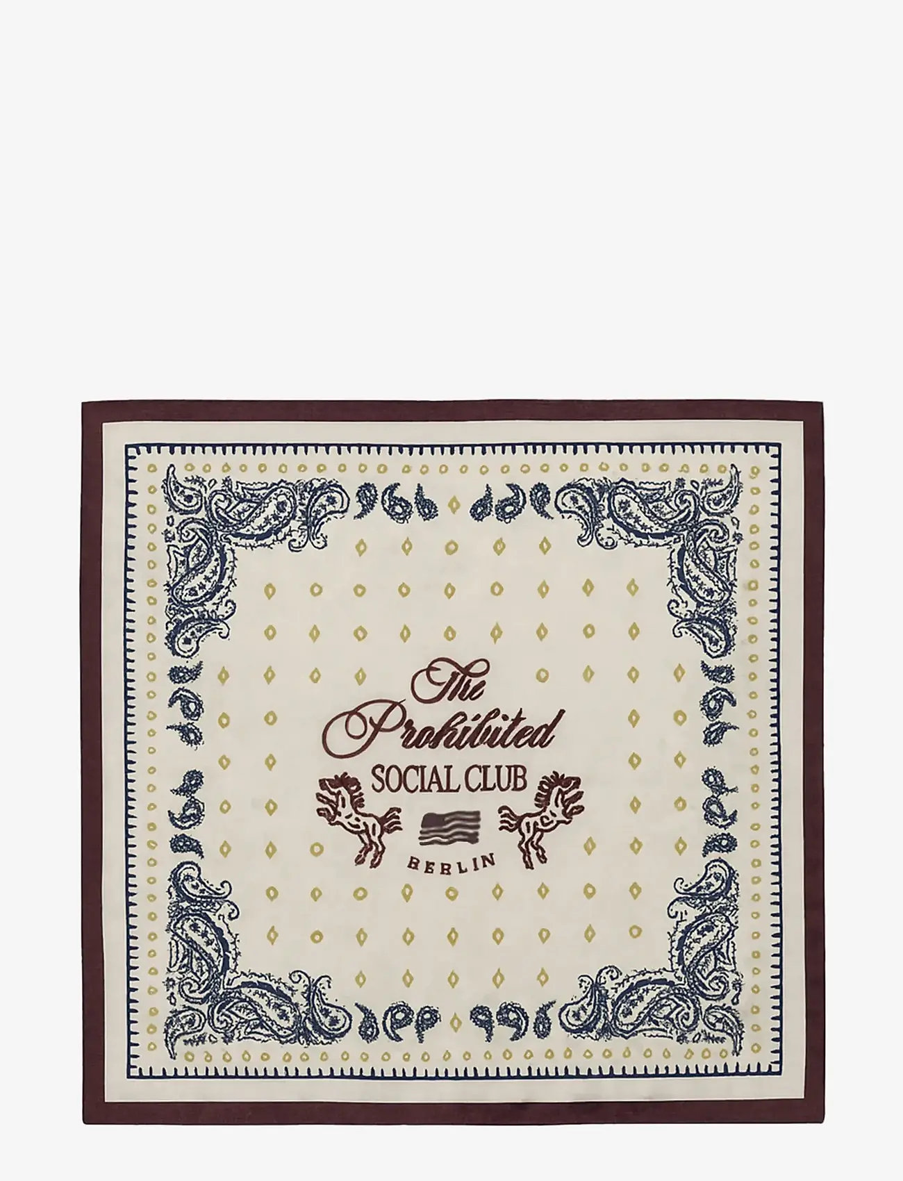 Prohibited - Clubhouse Scarf Brown - brown - 1