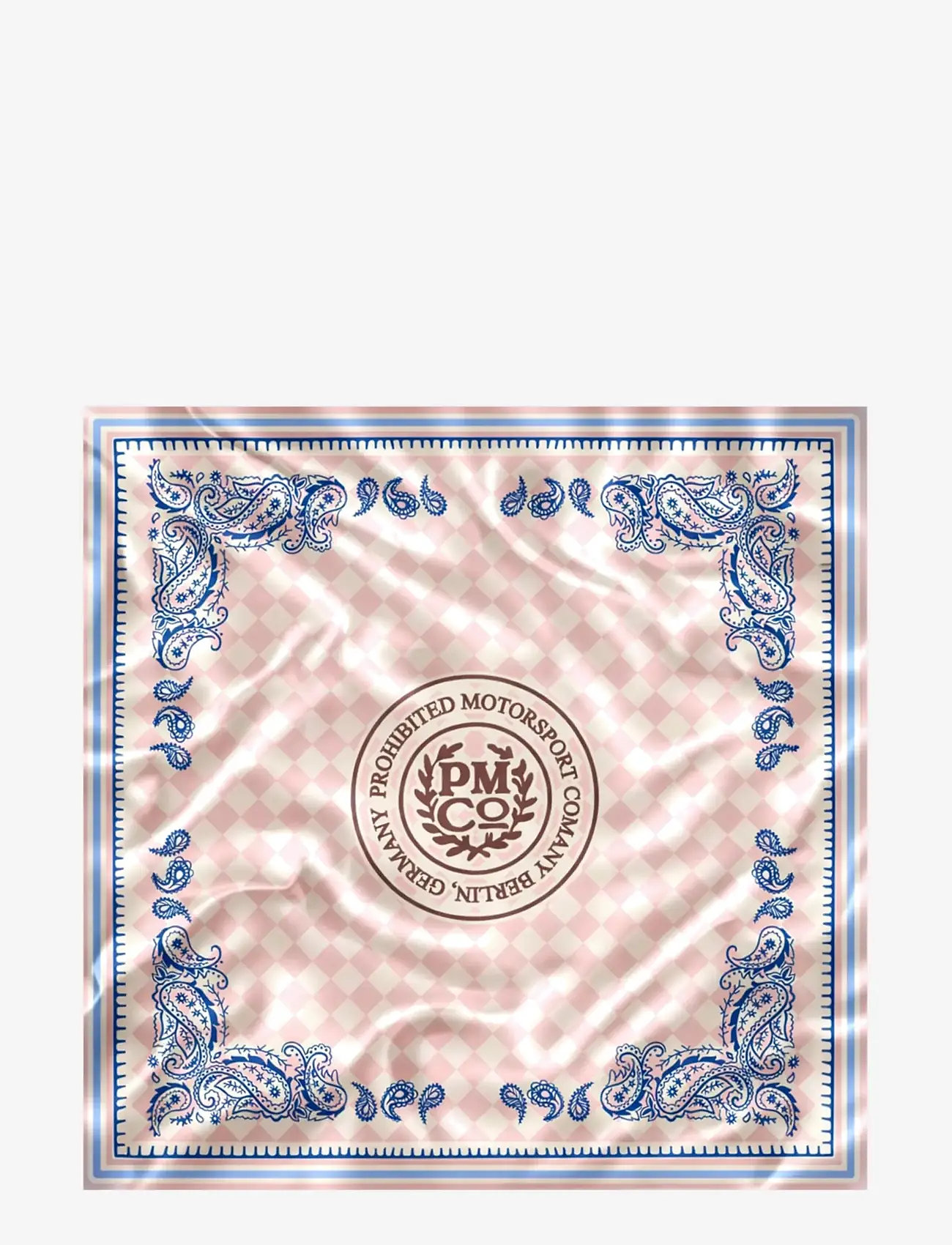 Prohibited - Rush Checkered Scarf Rose - alltags-style - rose - 1