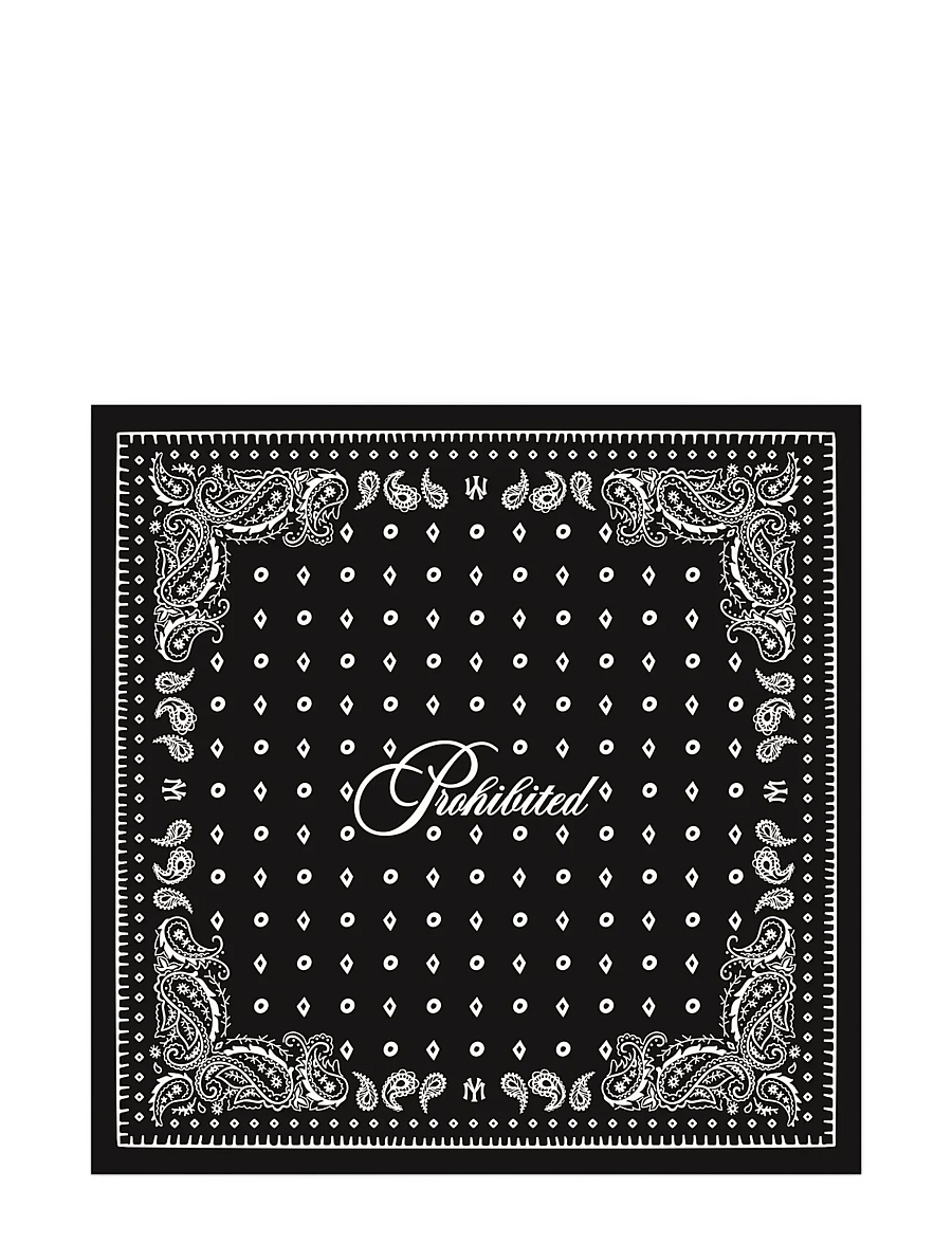 Prohibited - Prohibited Scarf - tynde tørklæder - black - 1