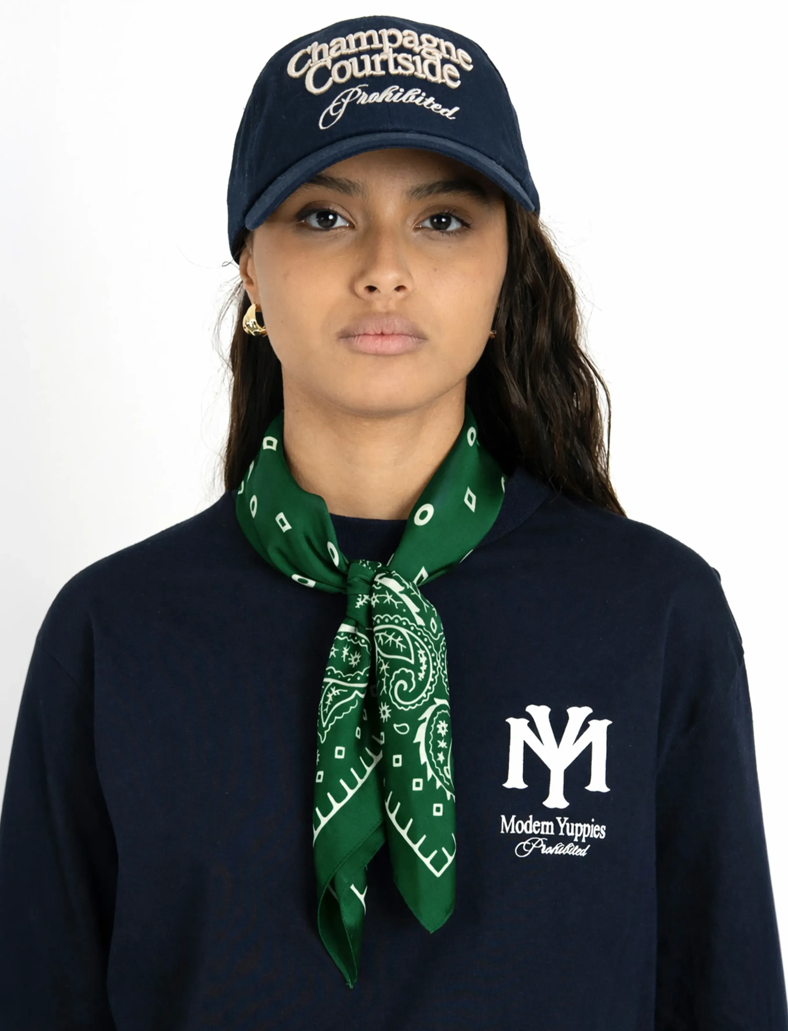 Prohibited - Prohibited Scarf - lightweight scarves - green - 2