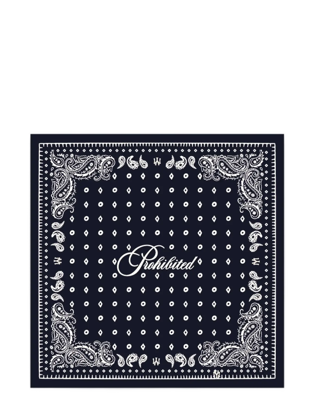 Prohibited Prohibited Scarf - Sjalar & Halsdukar - NAVY / navy