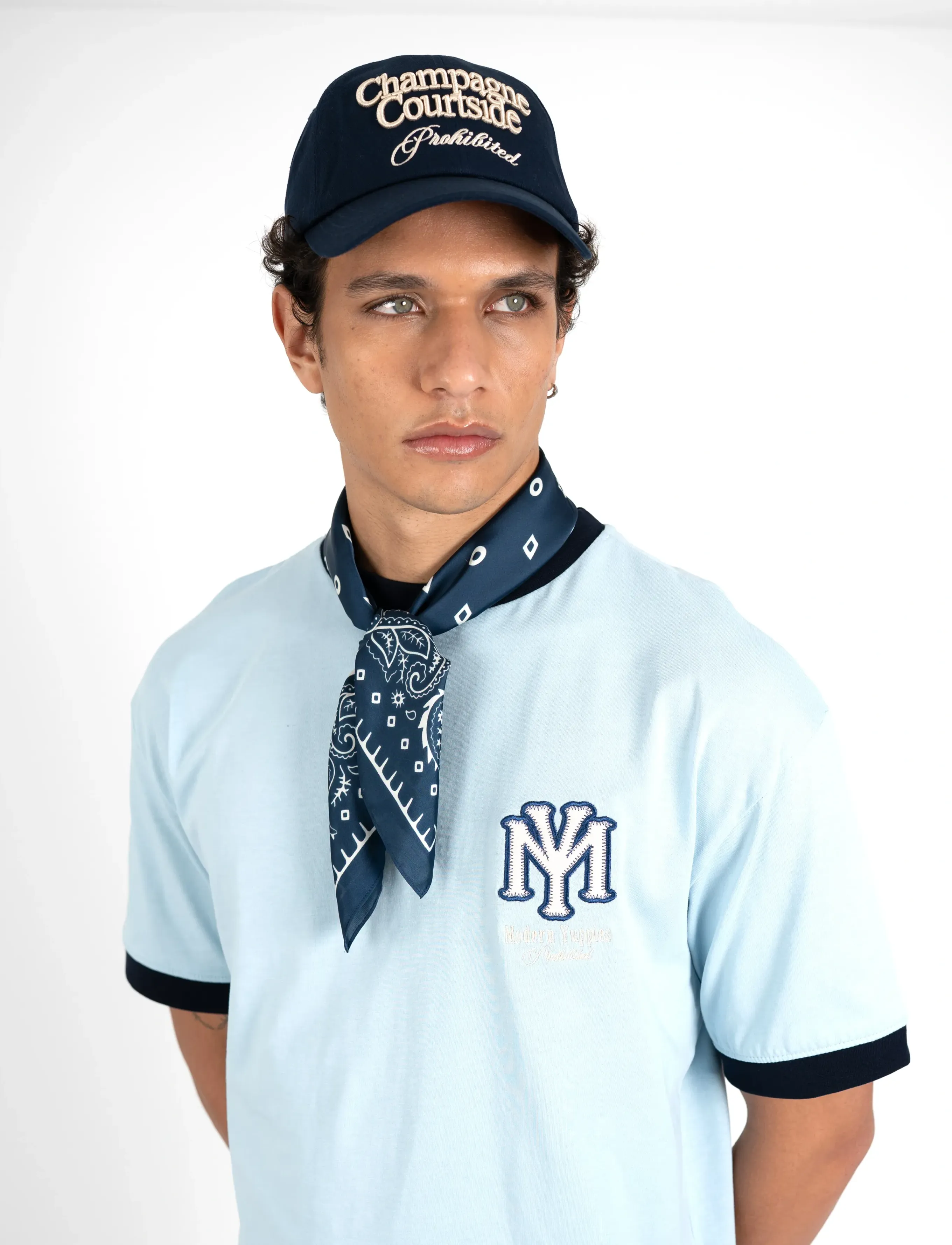 Prohibited - Prohibited Scarf - lightweight scarves - navy - 3