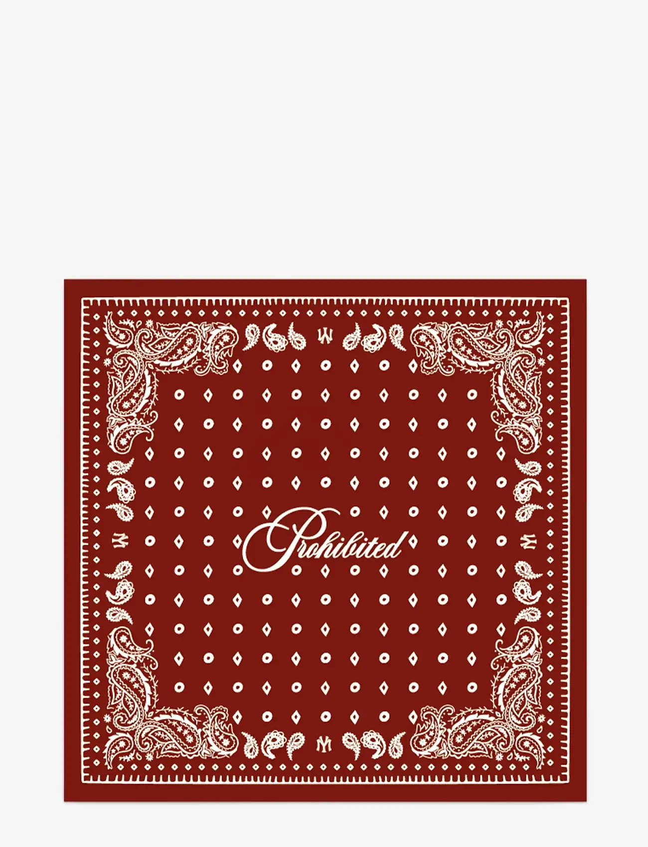 Prohibited - Prohibited Scarf - osta stiili järgi - red - 1