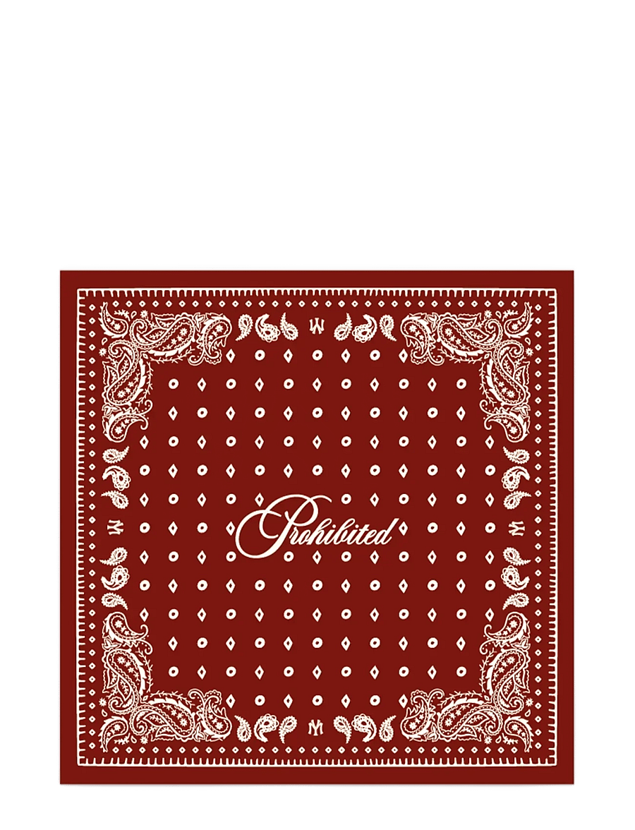 Prohibited - Prohibited Scarf - szaliki - red - 1
