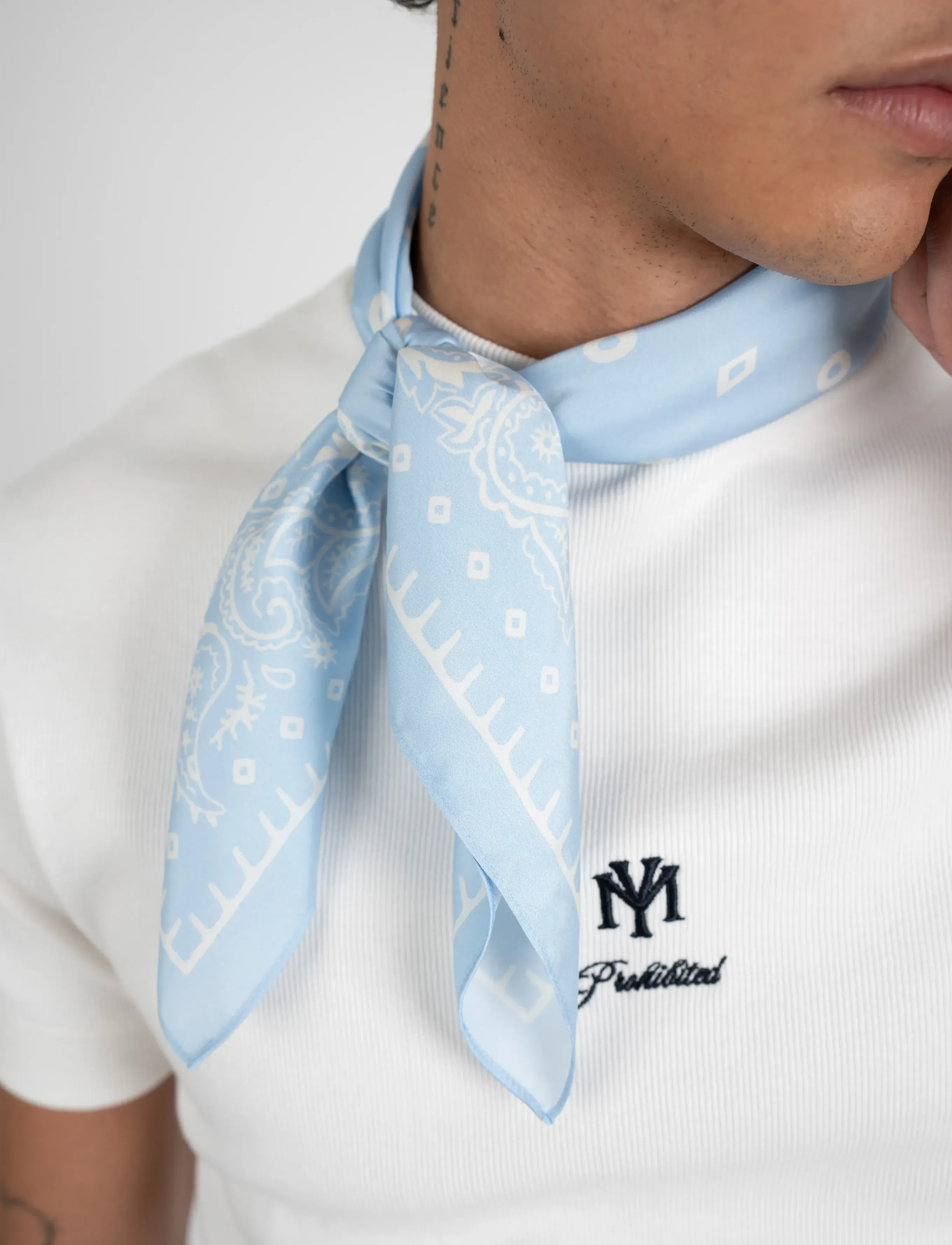 Prohibited - Prohibited Scarf - lakati - sky blue - 4