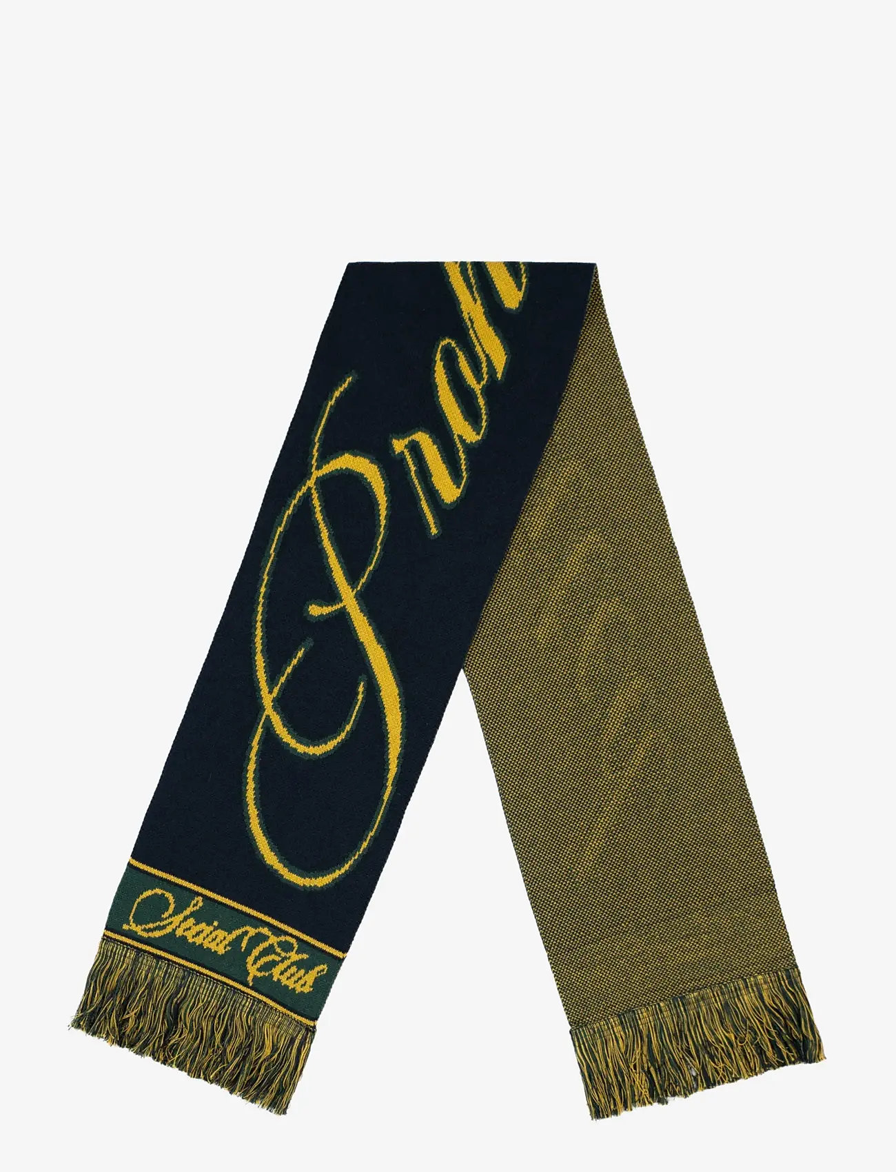 Prohibited - Clubhouse Jaquard Scarf Navy - halstørklæder - navy - 1
