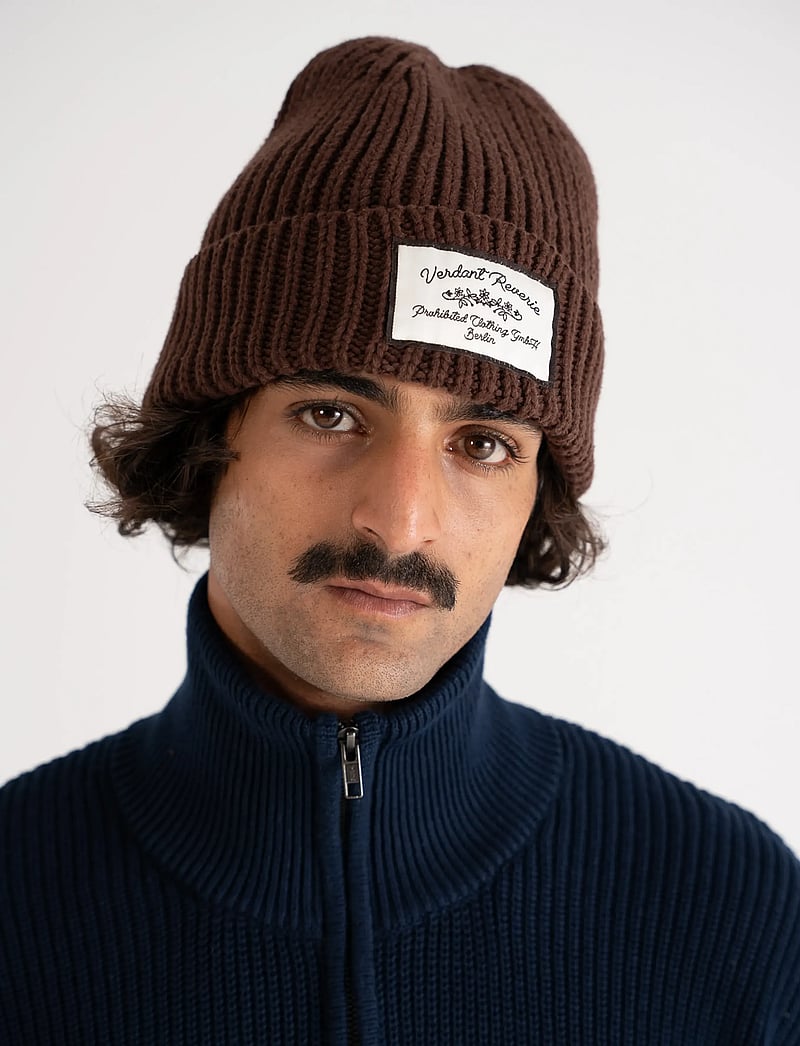 Prohibited - Verdant Reverie Beanie - hverdags stil - brown - 3