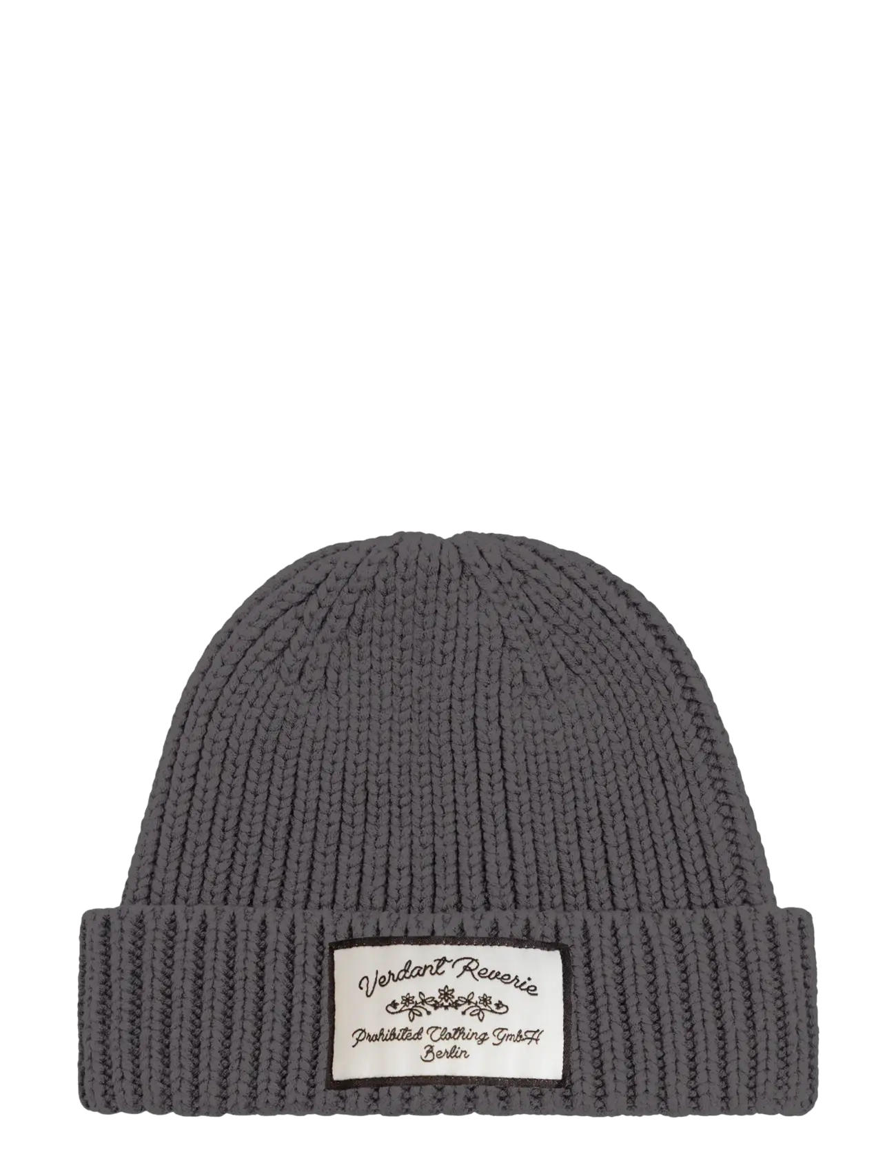Prohibited Verdant Reverie Beanie - Hatte & Kasketter - DARK GREY / grey