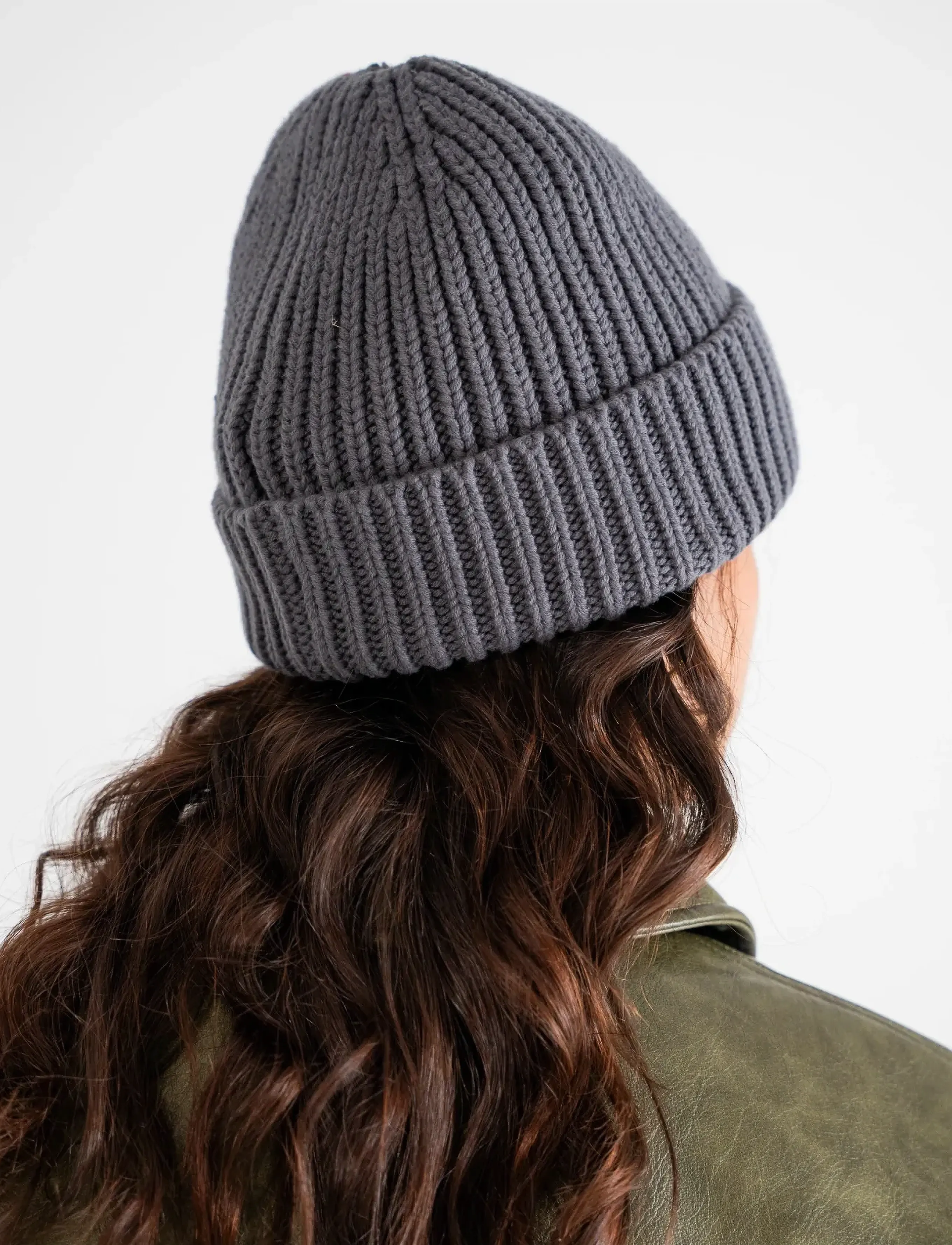 Prohibited - Verdant Reverie Beanie - everyday style - dark grey - 4