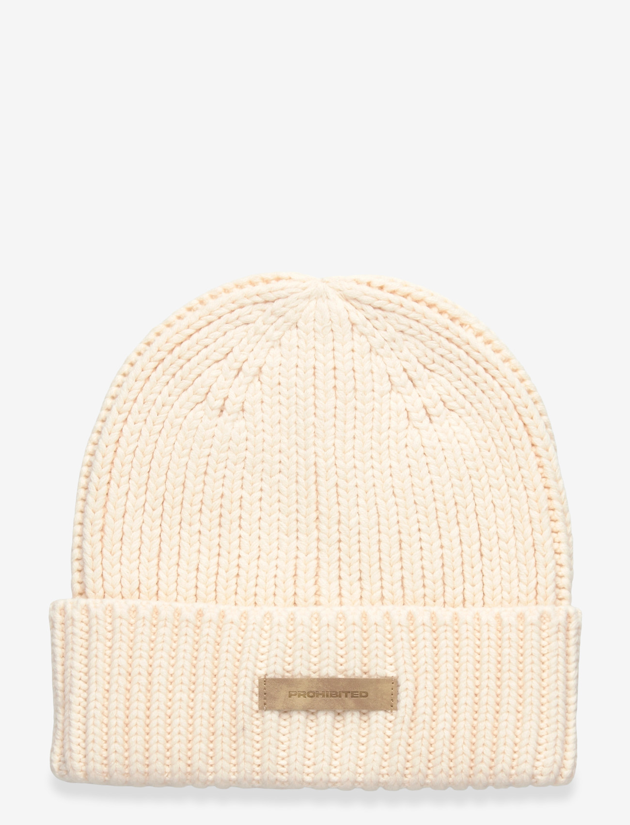 Prohibited - Oak Beanie Brown - shop by style - cream - 0