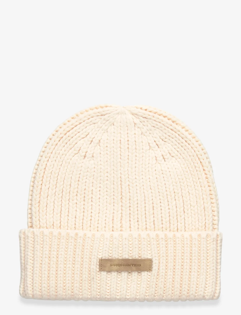 Prohibited - Oak Beanie Cream - shoppa efter stil - cream - 0