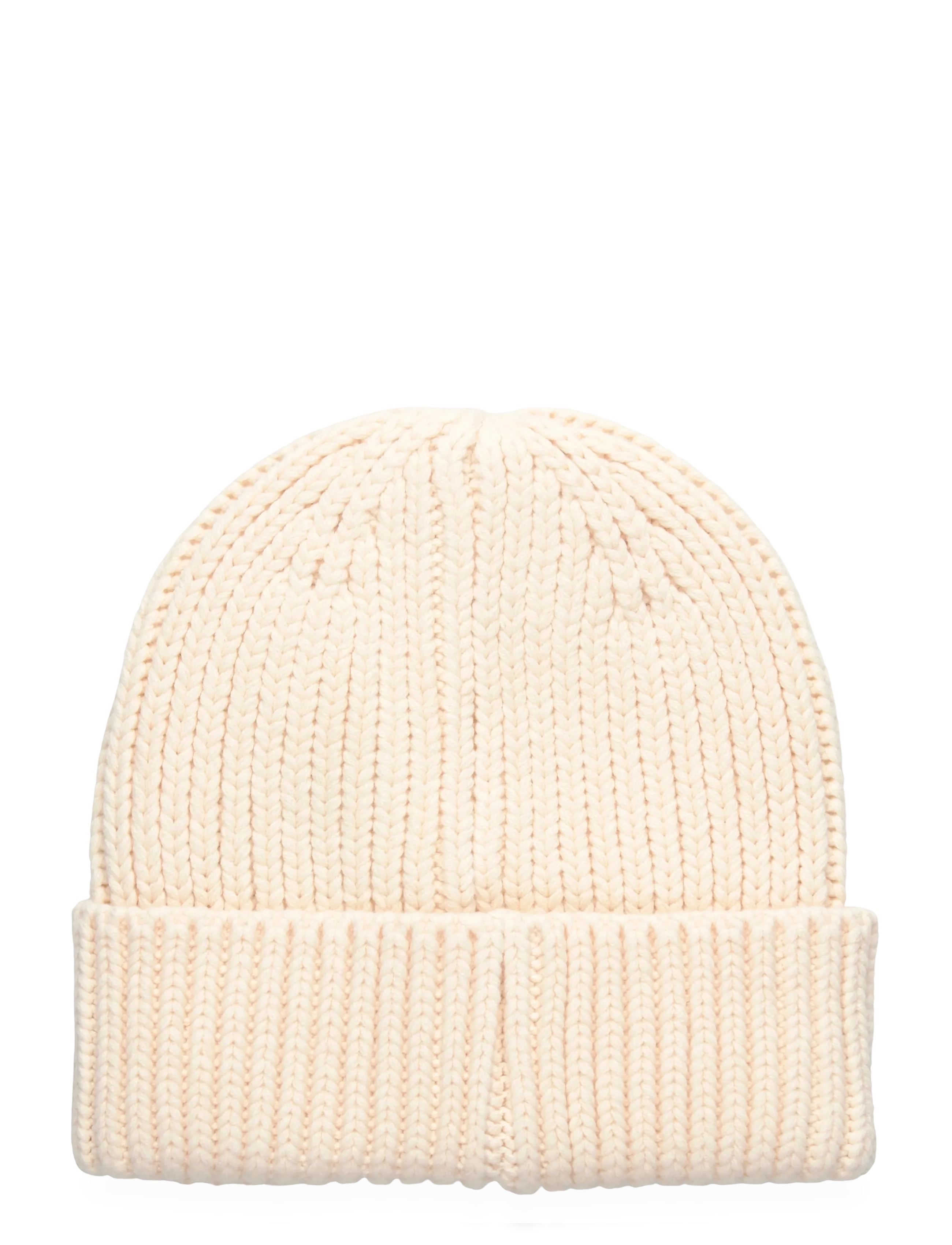 Prohibited - Oak Beanie Brown - accessories - cream - 1