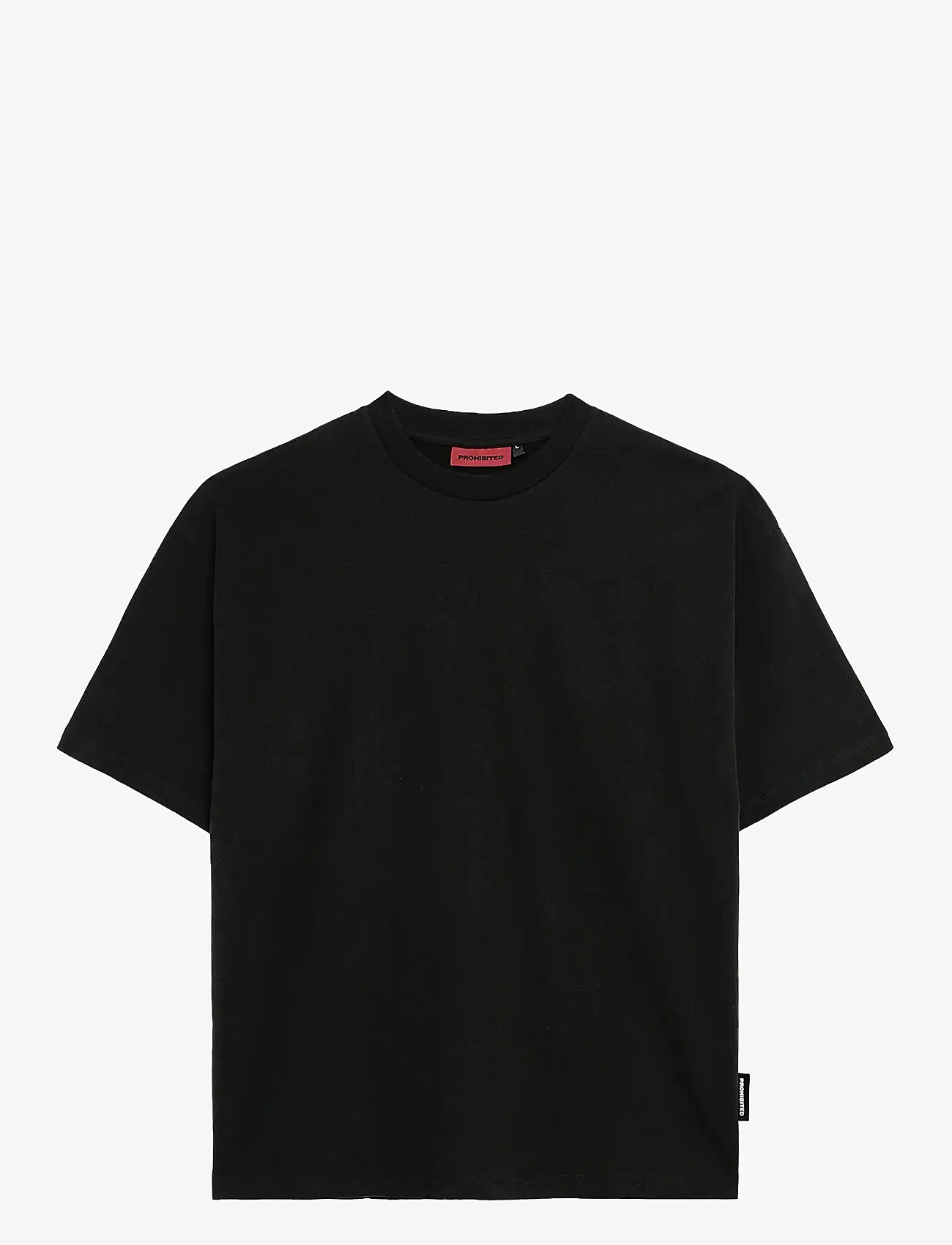 Prohibited - Oversized Tee - kortærmede t-shirts - black - 1