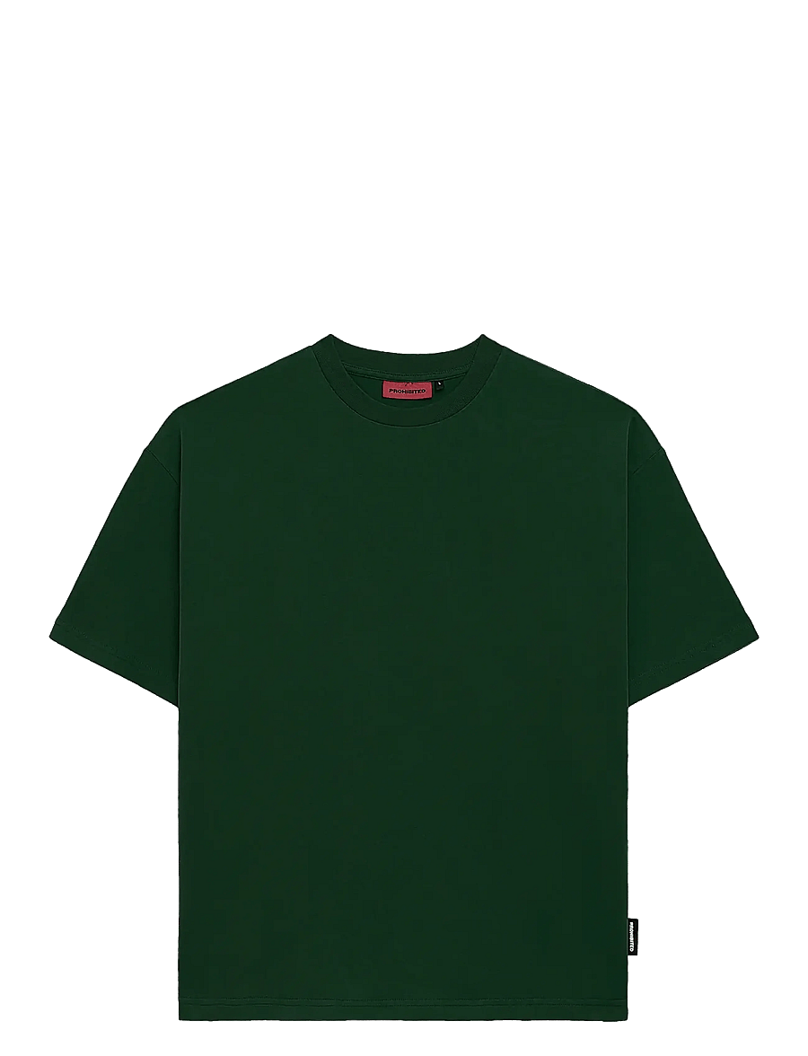 Prohibited - Oversized Tee - lyhythihaiset - british racing green - 1