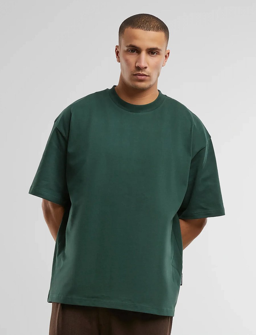 Prohibited - Oversized Tee - lyhythihaiset - british racing green - 0