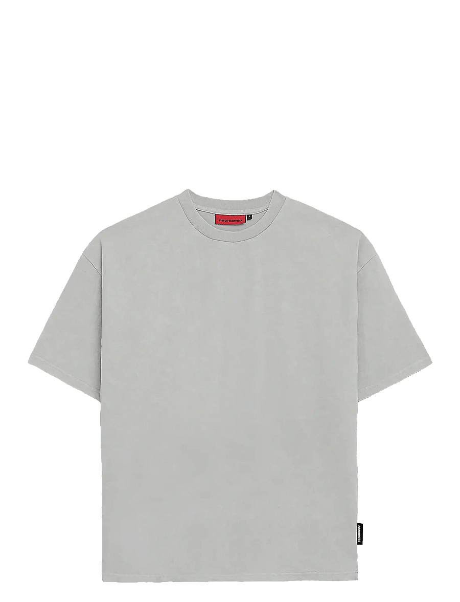 Prohibited - Oversized Tee - kortærmede t-shirts - light grey - 1