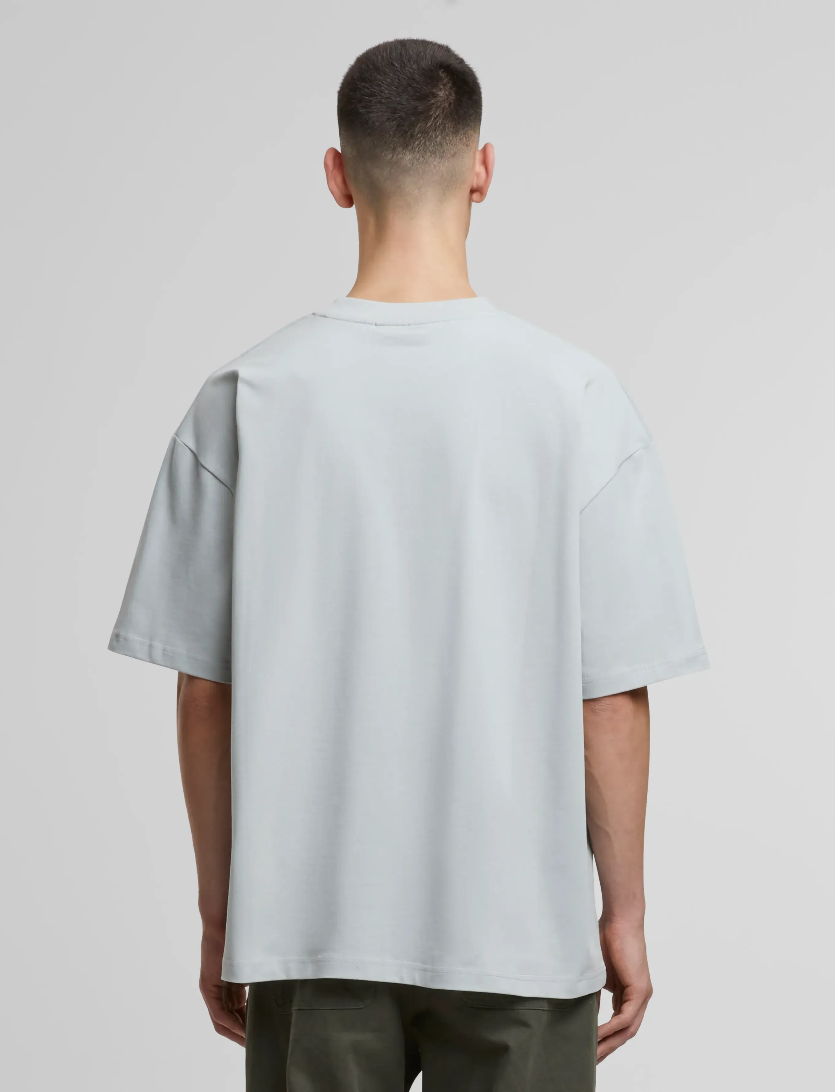 Prohibited - Oversized Tee - krótki rękaw - light grey - 2