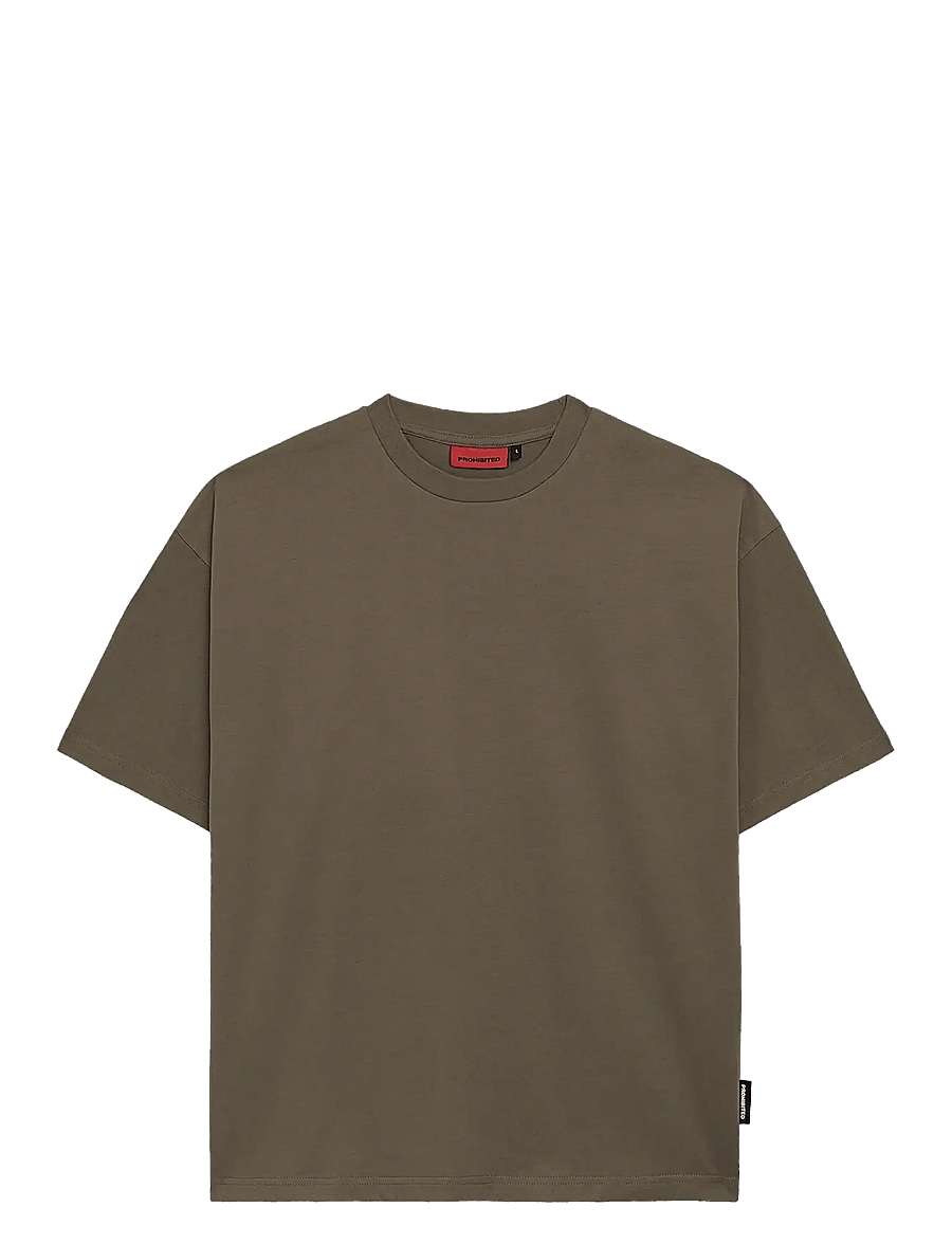 Prohibited - Oversized Tee - kortærmede t-shirts - mokka - 1