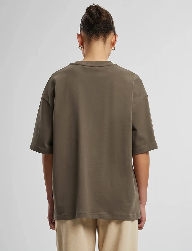 Prohibited - Oversized Tee - short-sleeved t-shirts - mokka - 2