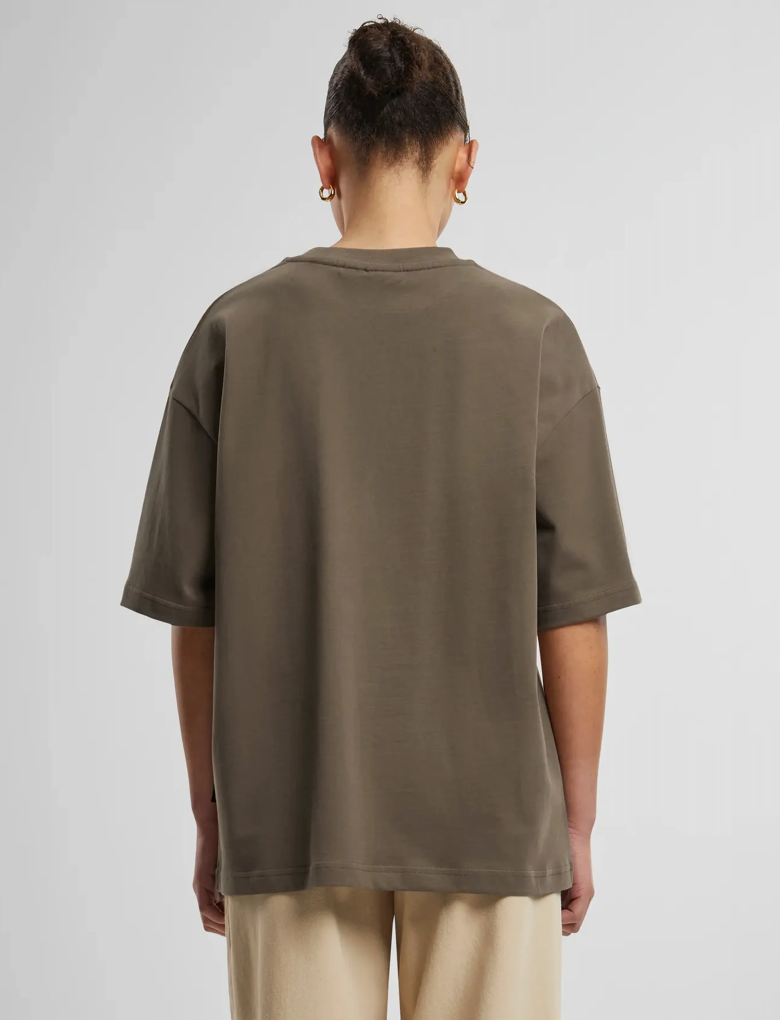 Prohibited - Oversized Tee - zemākās cenas - mokka - 2