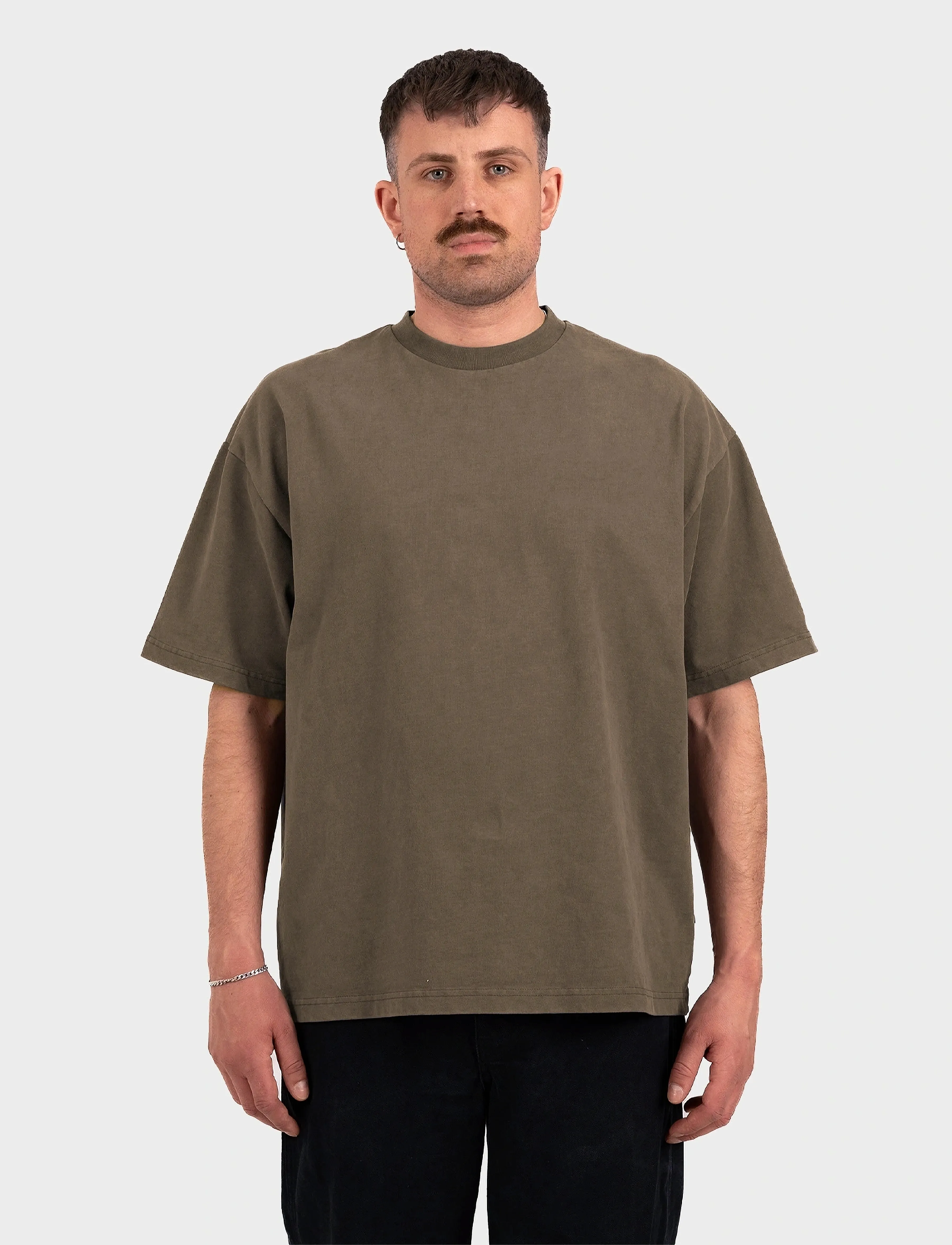 Prohibited - Oversized Tee - zemākās cenas - mokka - 5