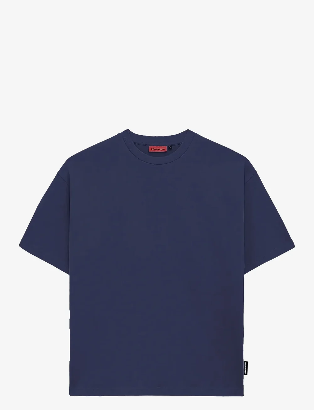 Prohibited - Oversized Tee - short-sleeved t-shirts - navy - 1