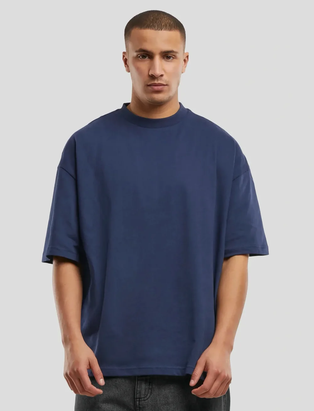 Prohibited - Oversized Tee - short-sleeved t-shirts - navy - 0