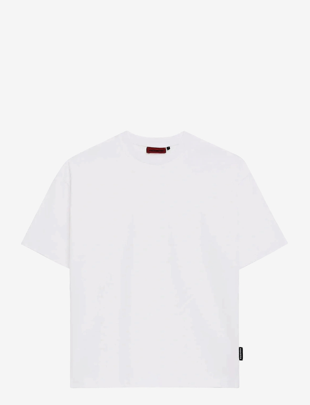 Prohibited - Oversized Tee - short-sleeved t-shirts - off-white - 1